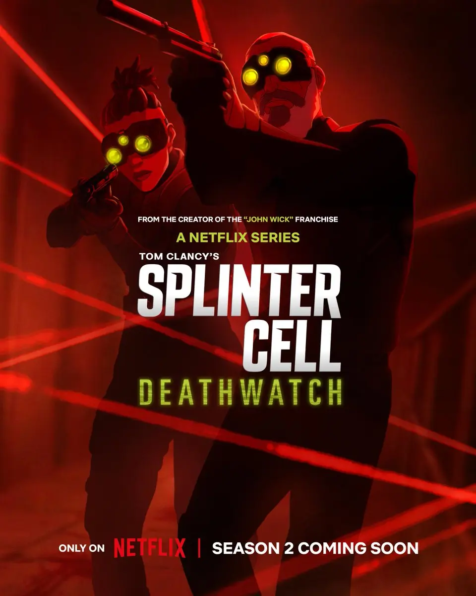 پوستر تایید ساخت فصل دوم انیمیشن Splinter Cell: Deathwatch