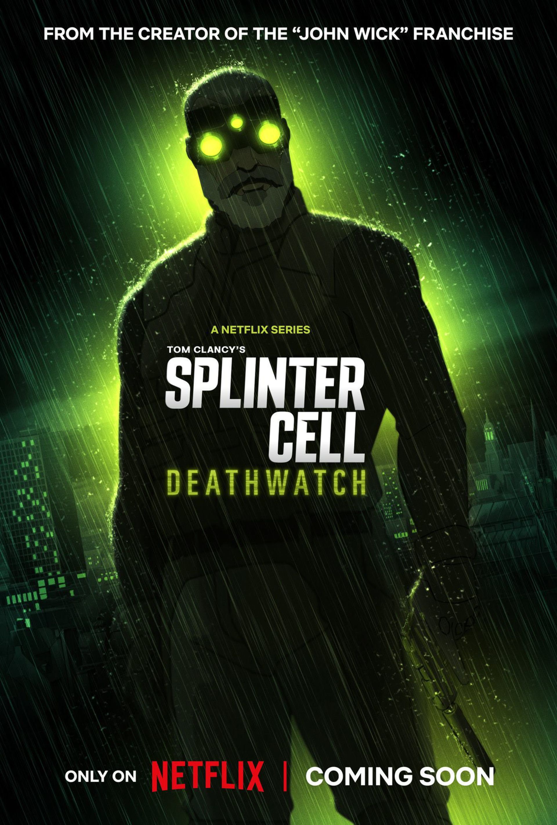 پوستر انیمیشن سریالی Splinter Cell: Deathwatch