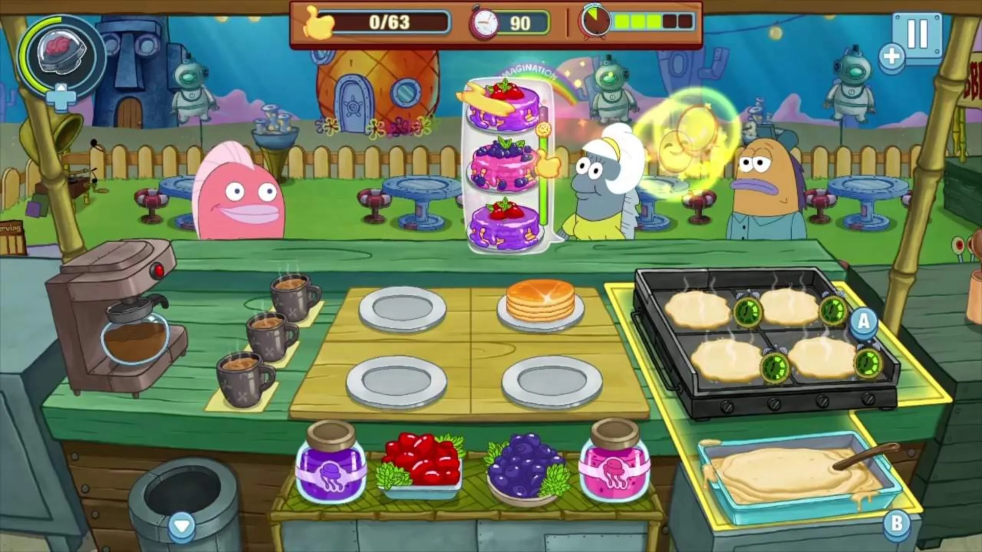 بازی SpongeBob Krusty Cook Off