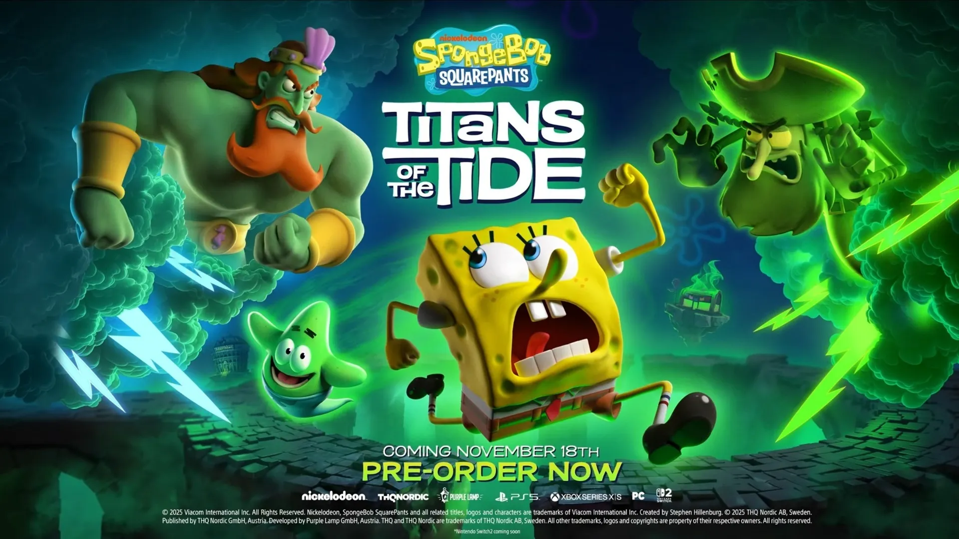 بازی SpongeBob SquarePants: Titans of the Tide