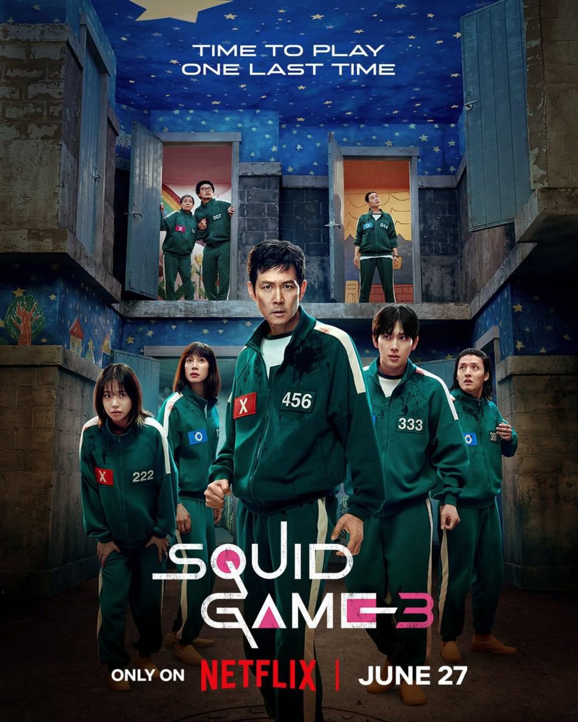 پوستر جدید و رسمی فصل سوم سریال Squid Game