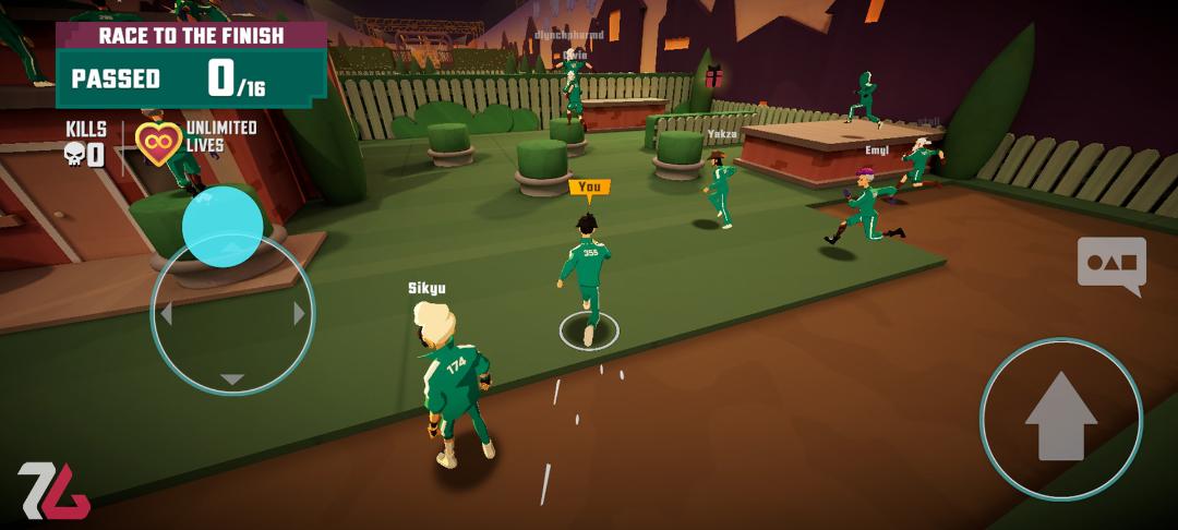 بازی موبایل Squid Game: Unleashed