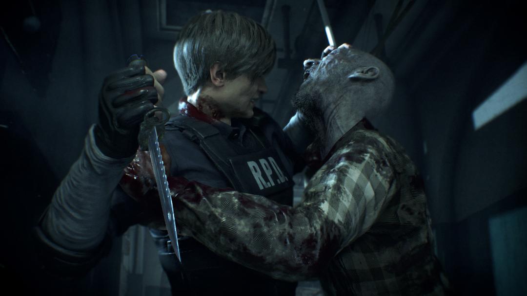مبارزات لئون کندی در بازی resident evil 2