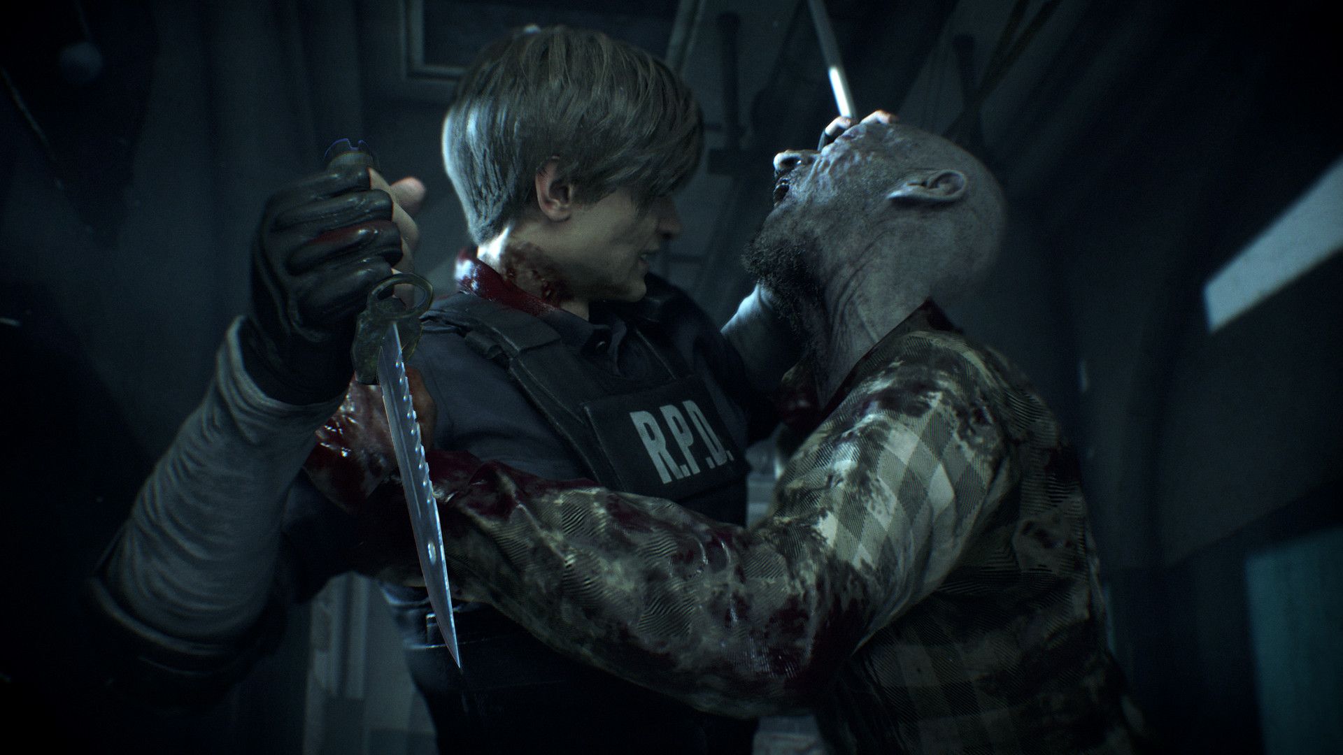 مبارزات لئون کندی در بازی resident evil 2