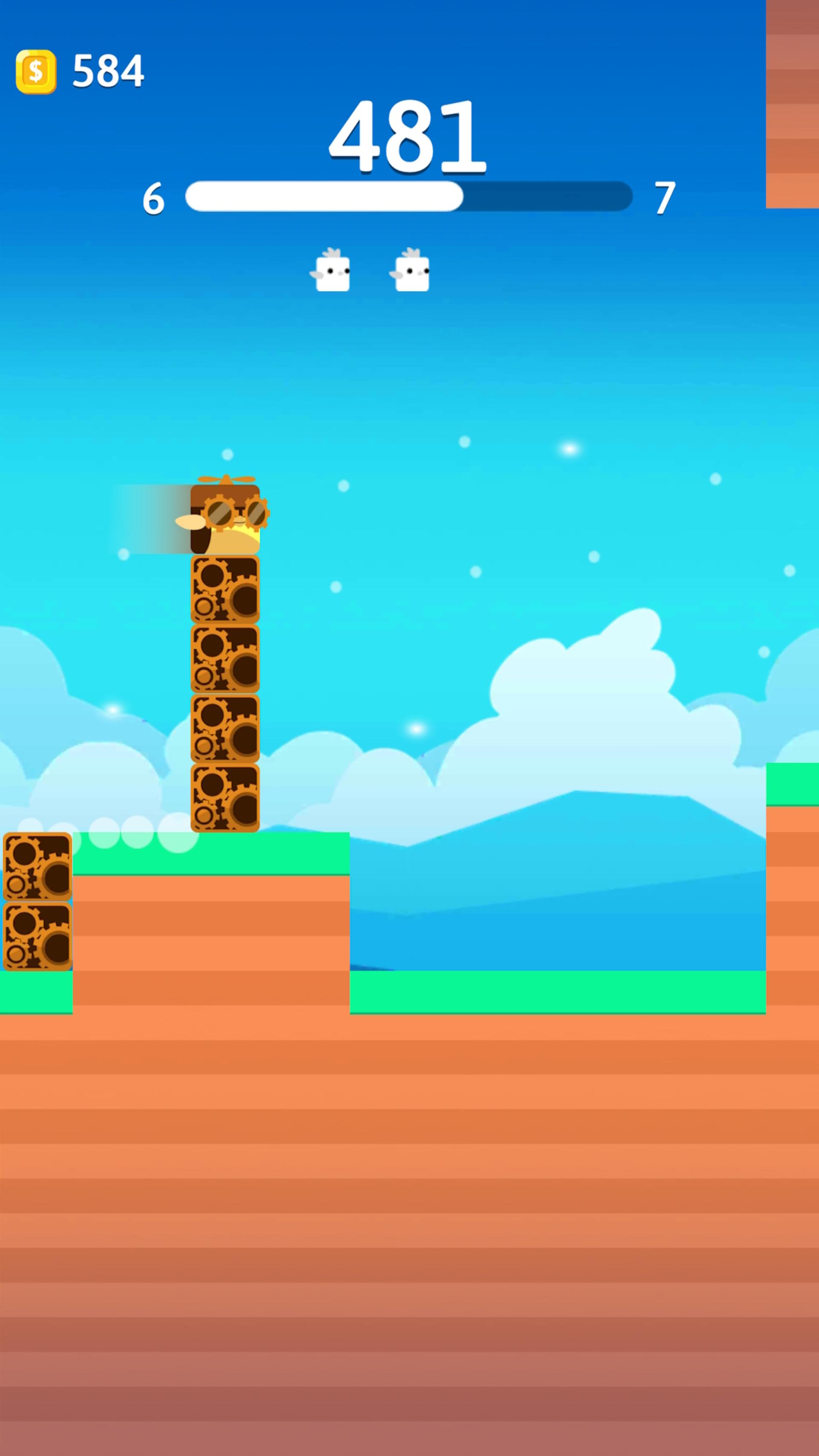 گیم‌پلی بازی Stacky Bird: Fun Offline Game