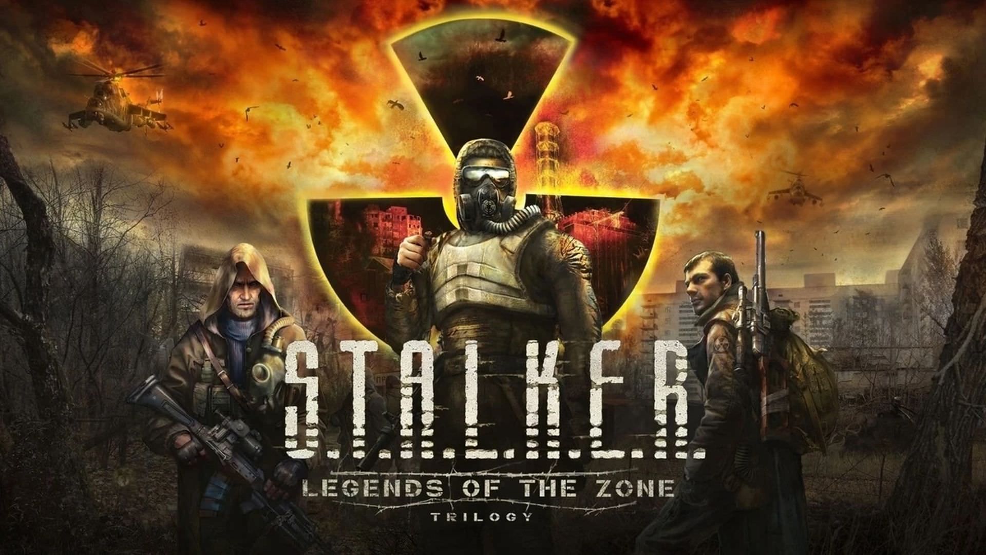 باکس آرت نسخه‌ی بهبود‌یافته‌ بازی S.T.A.L.K.E.R.: Legends of the Zone Trilogy