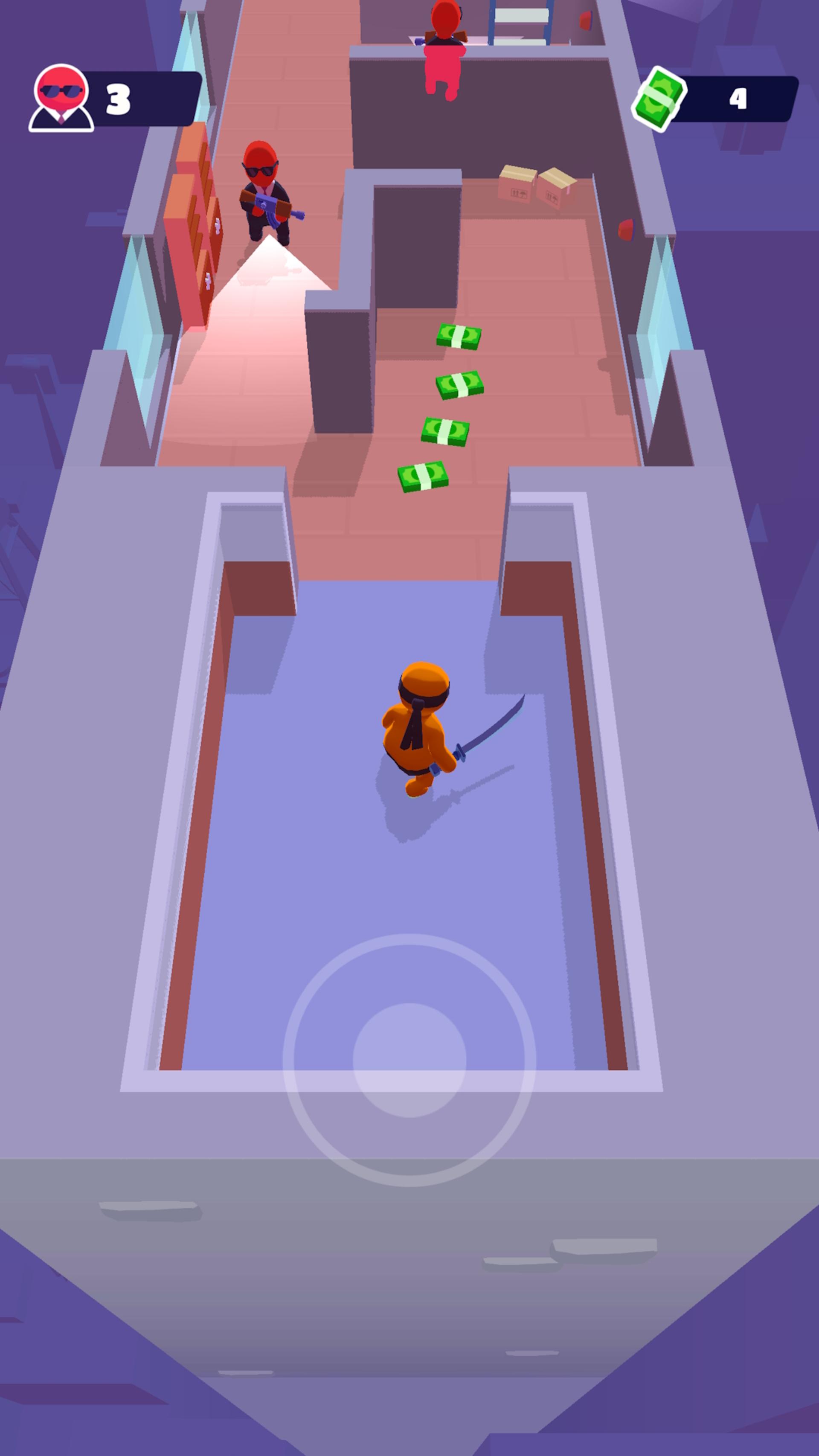 گیم‌پلی بازی موبایل Stealth Master - Ninja Killer