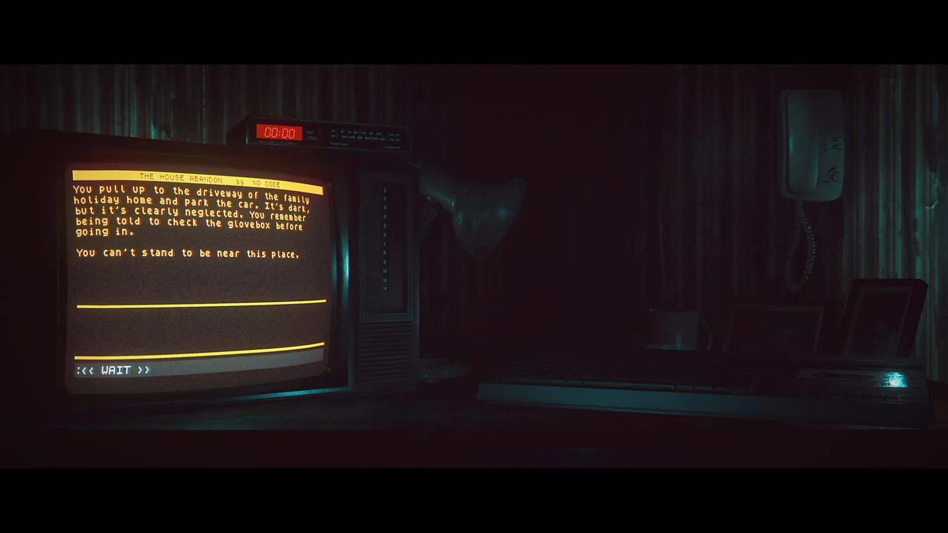 وارد کردن دستورات متنی در بازی Stories Untold