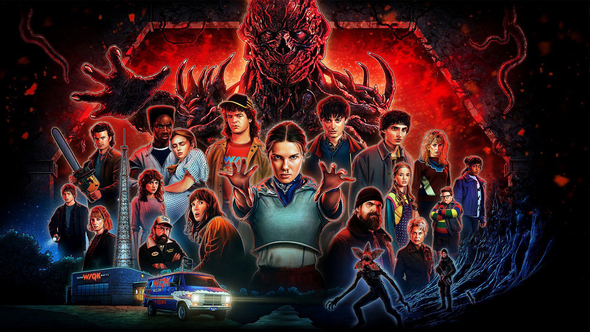والپیپر سریال Stranger Things 5
