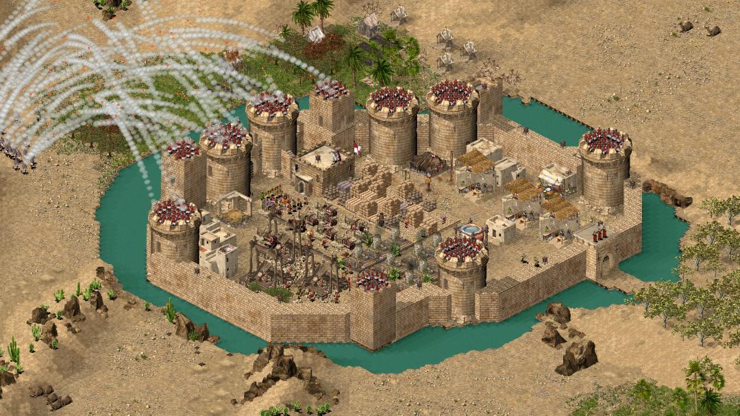 گیم پلی بازی Stronghold Crusader HD