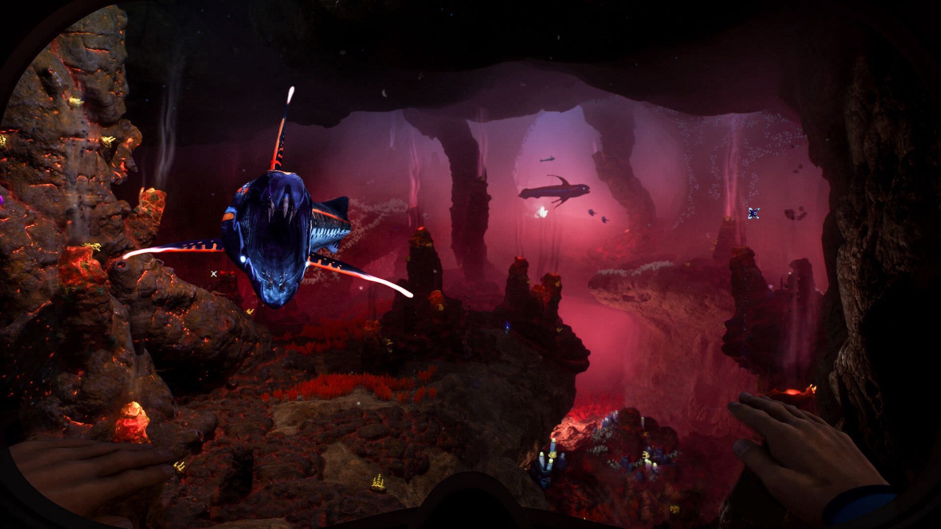 غار دریایی در بازی Subnautica 2