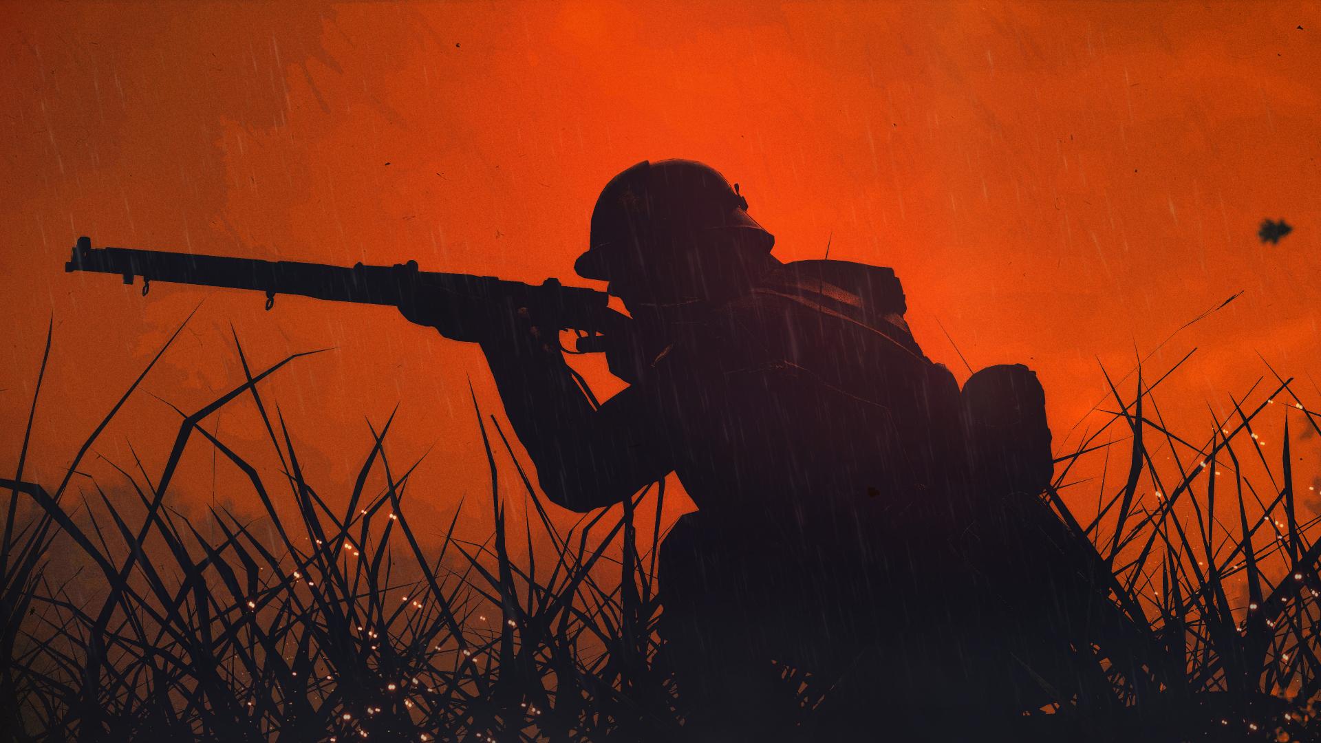 غروب آفتاب در بازی Battlefield 1