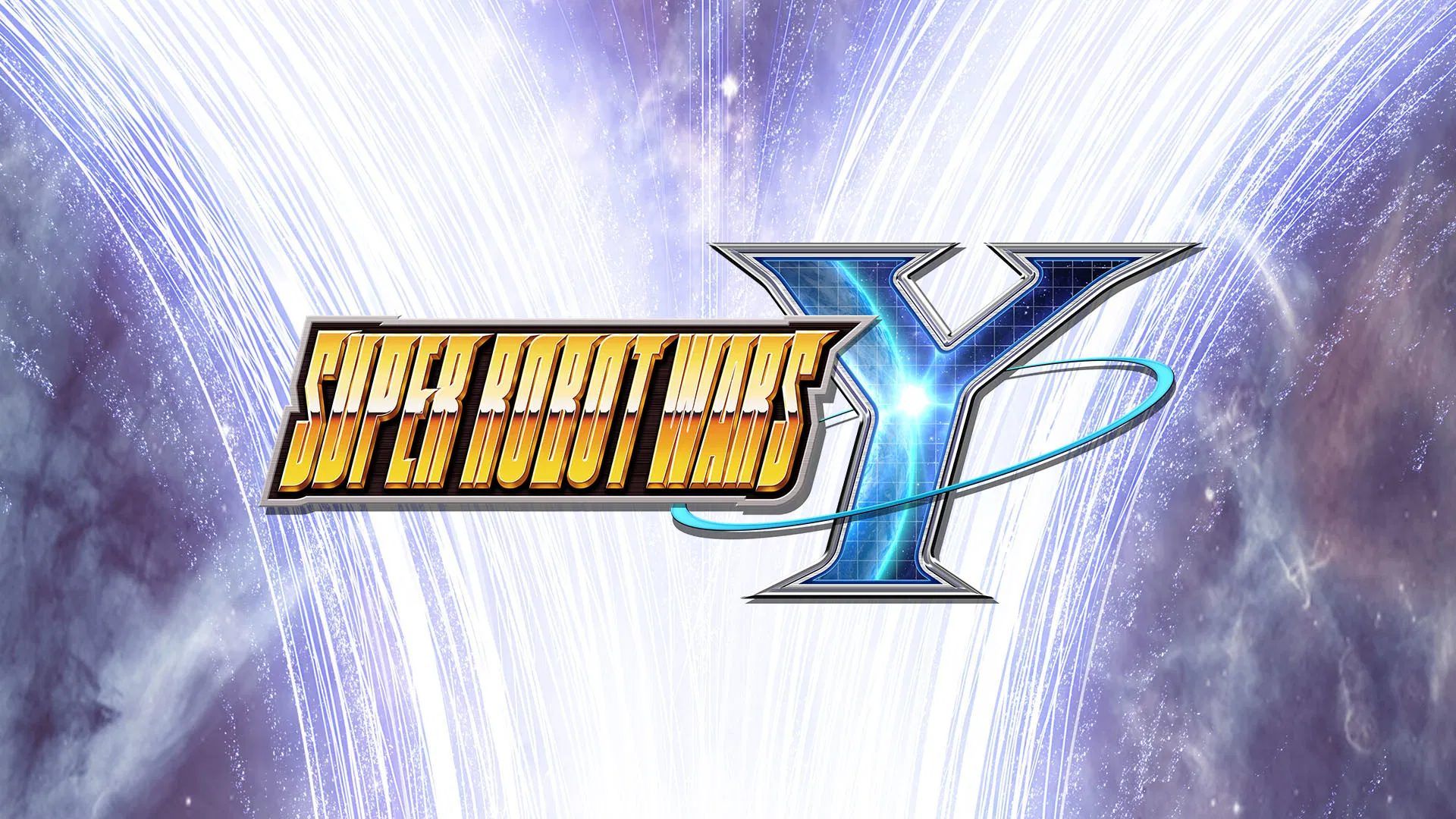 پوستر بازی SUPER ROBOT WARS Y و لوگوی آن