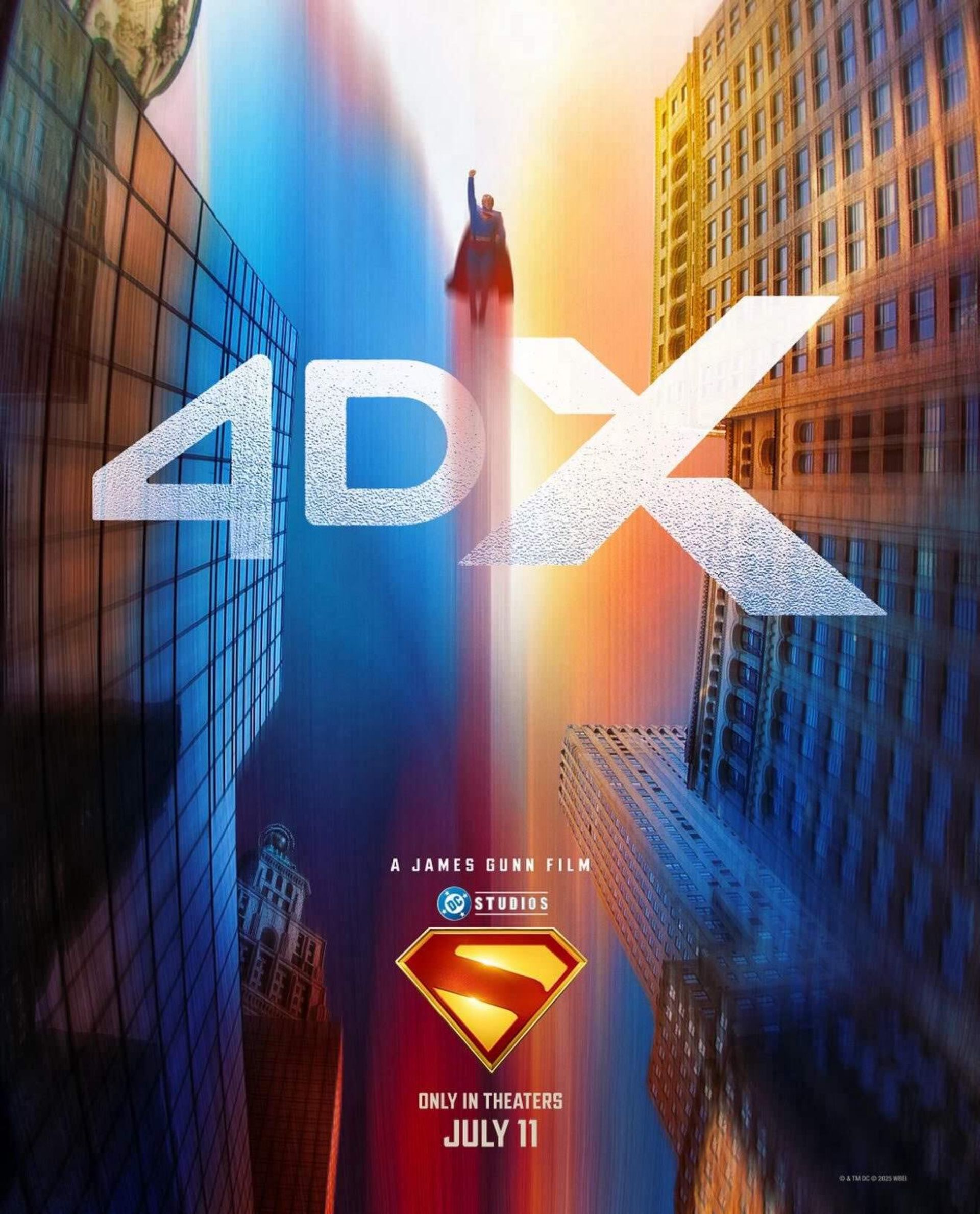 پوستر 4DX فیلم Superman