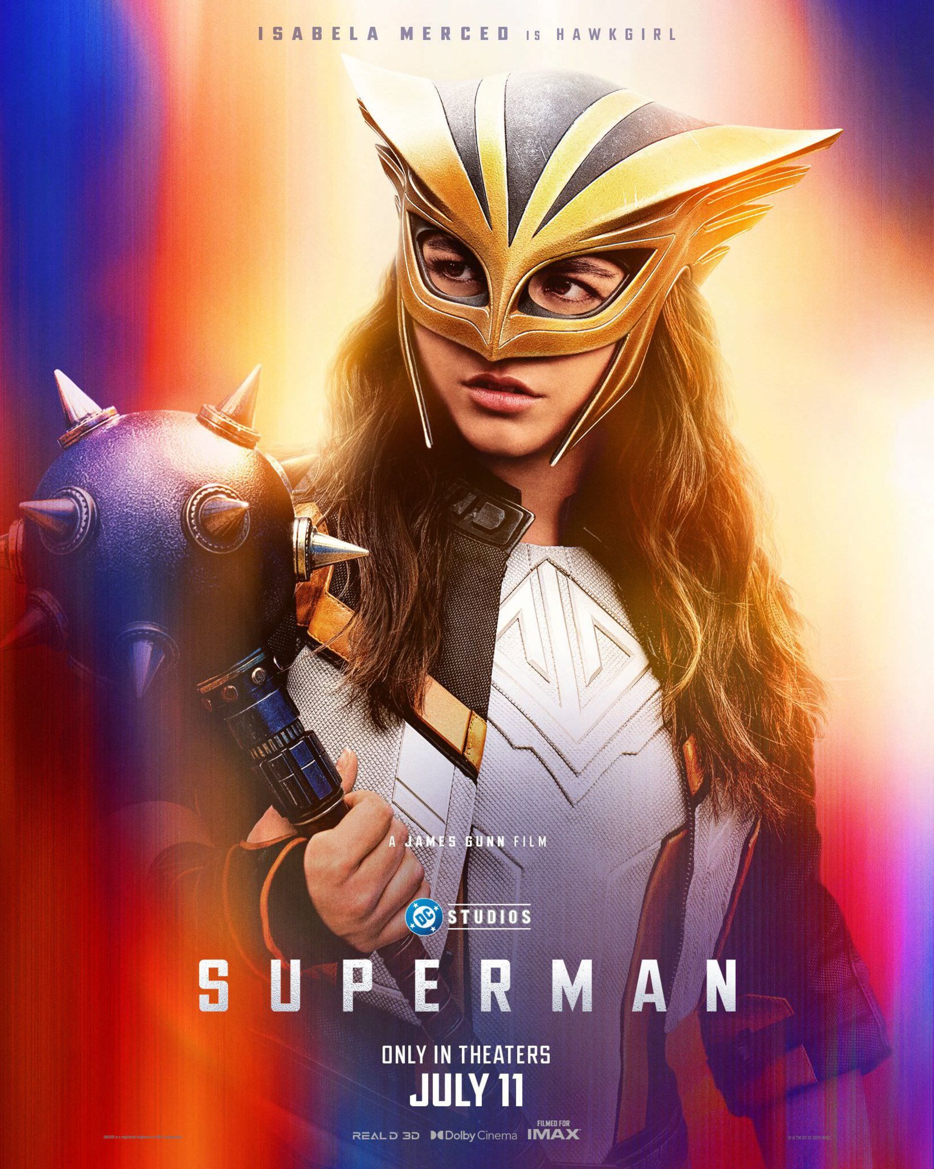 پوستر شخصیت هاوک گرل در فیلم Superman