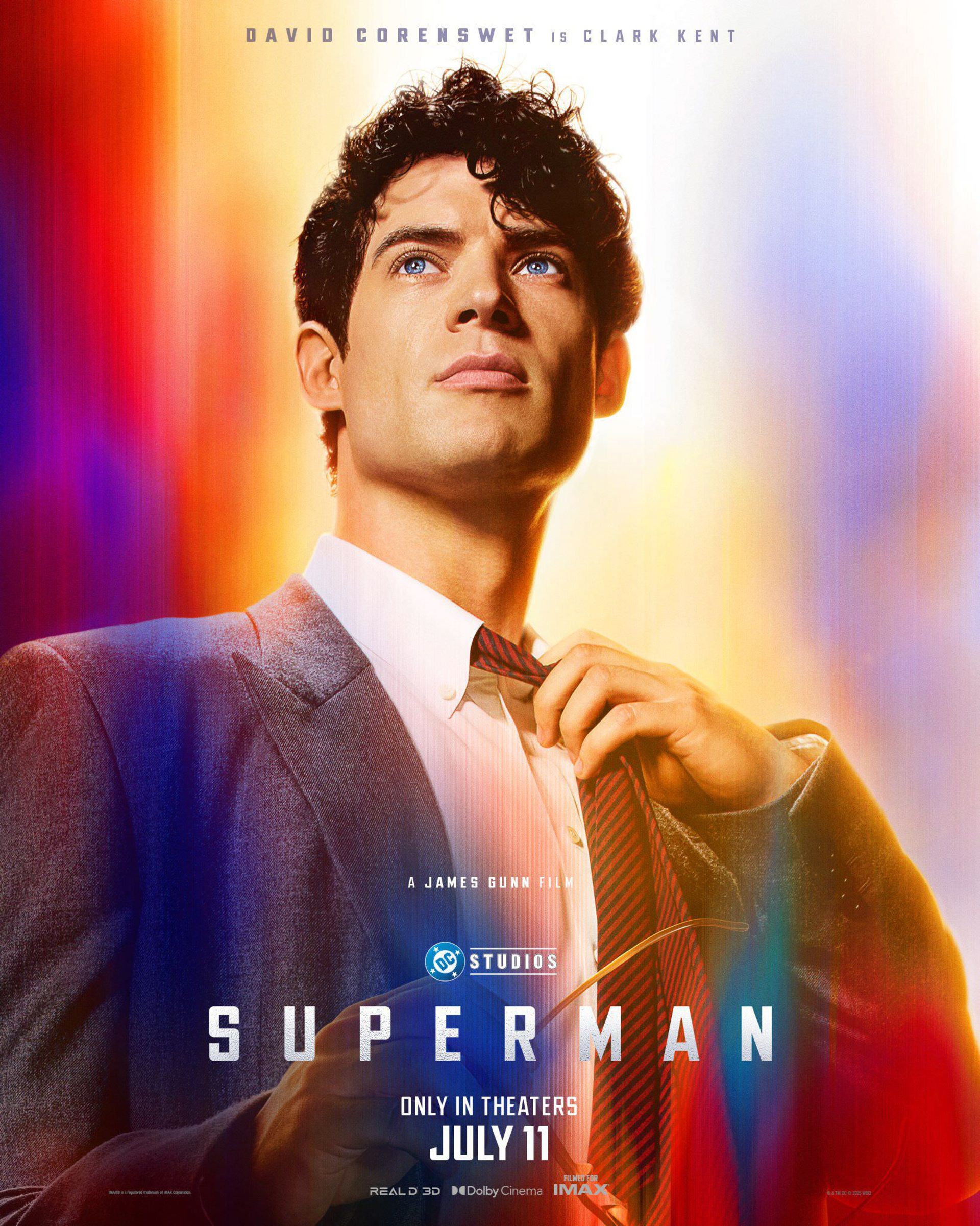 پوستر کلارک کنت در فیلم Superman