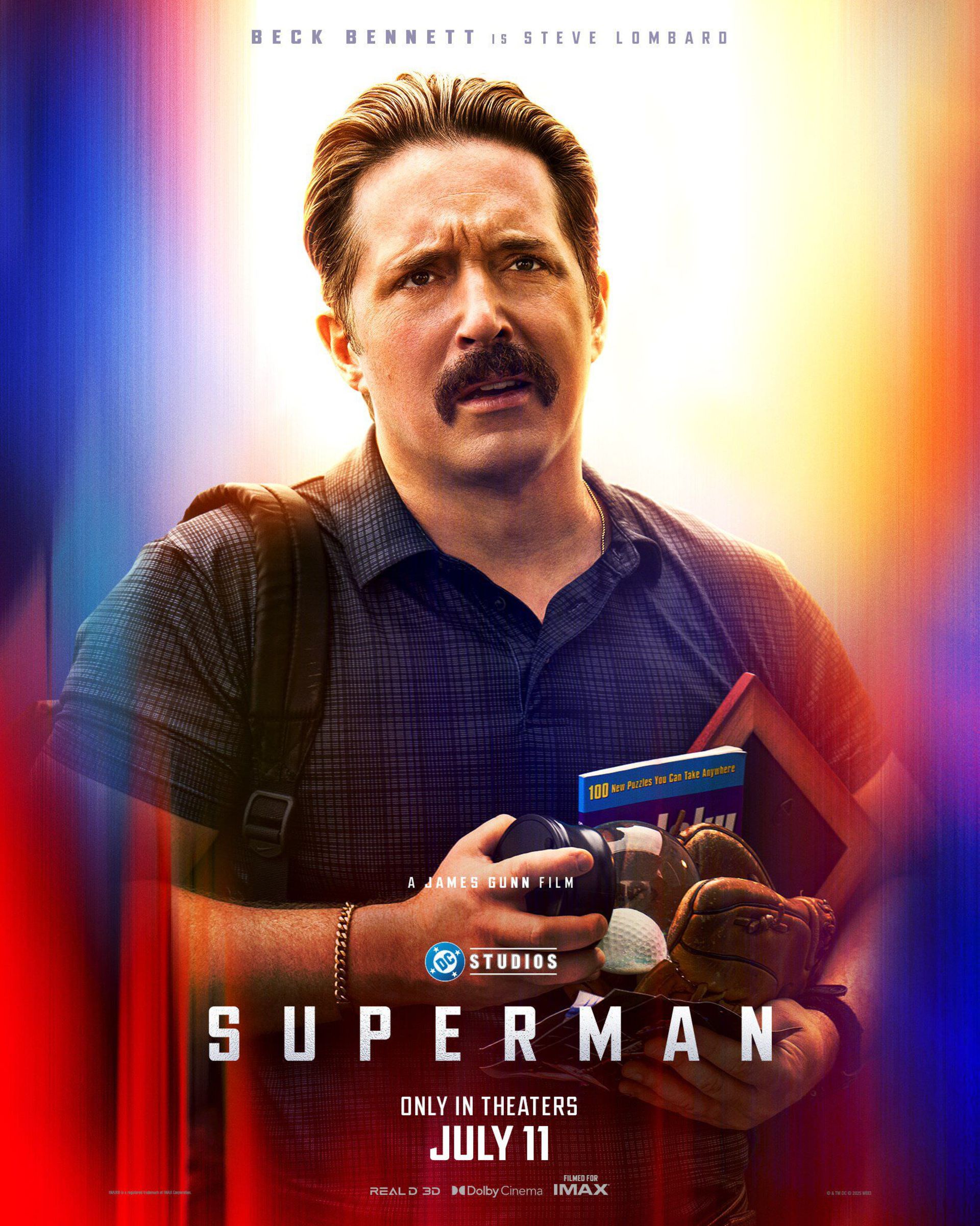 پوستر استیو لامبارد در فیلم Superman