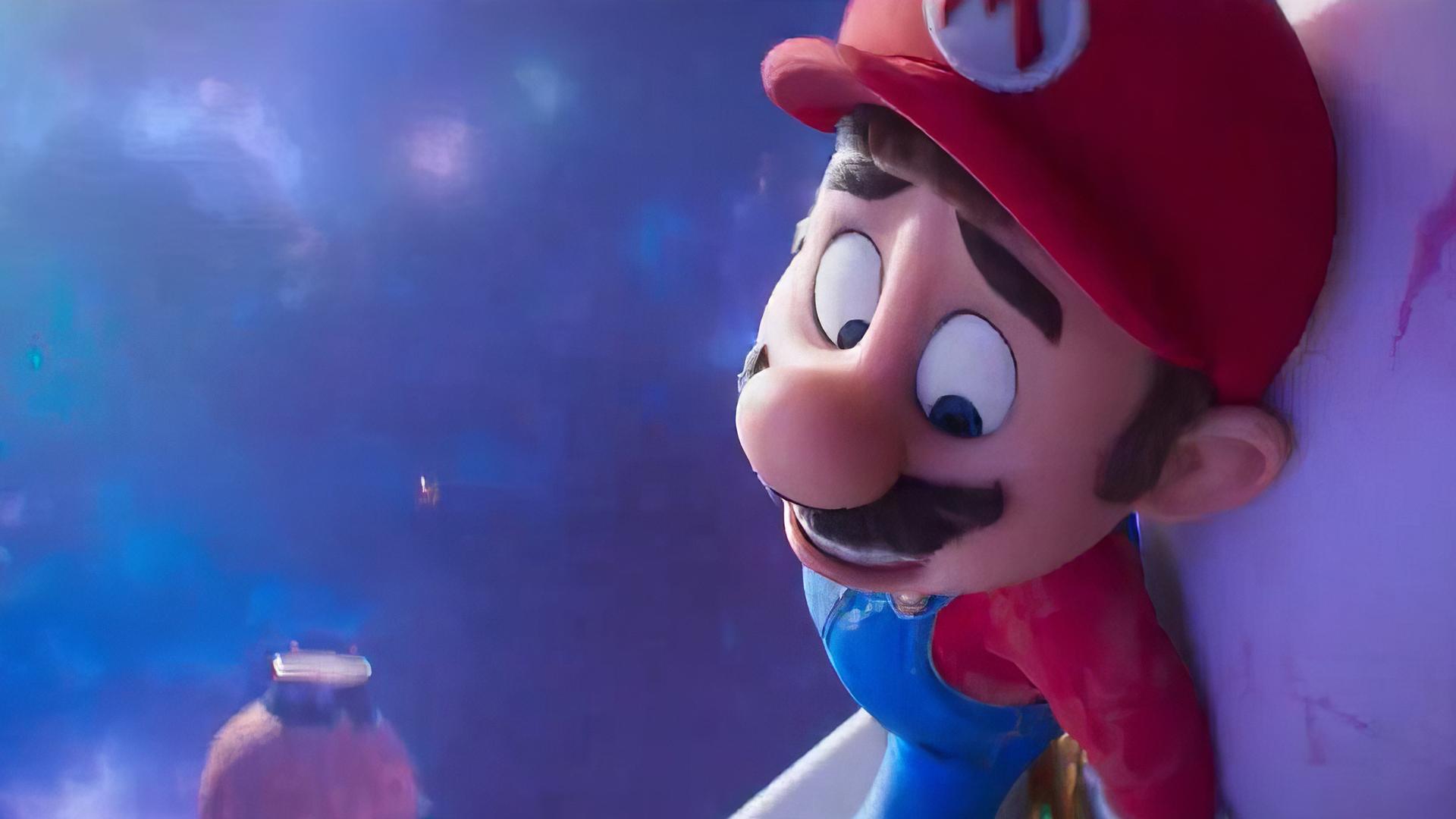 ماریو در خطر در انیمیشن Super Mario Galaxy