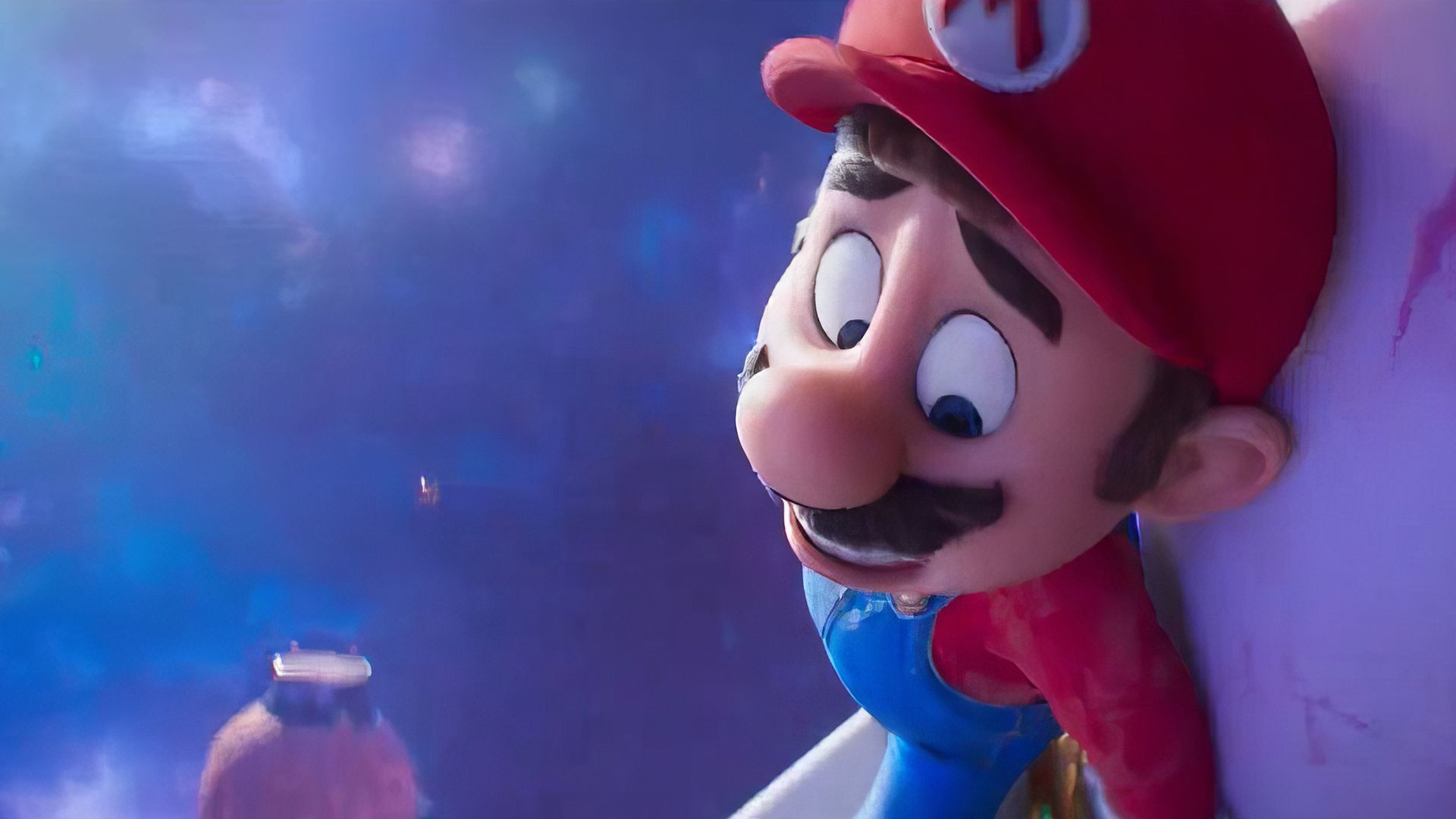 ماریو در خطر در انیمیشن Super Mario Galaxy