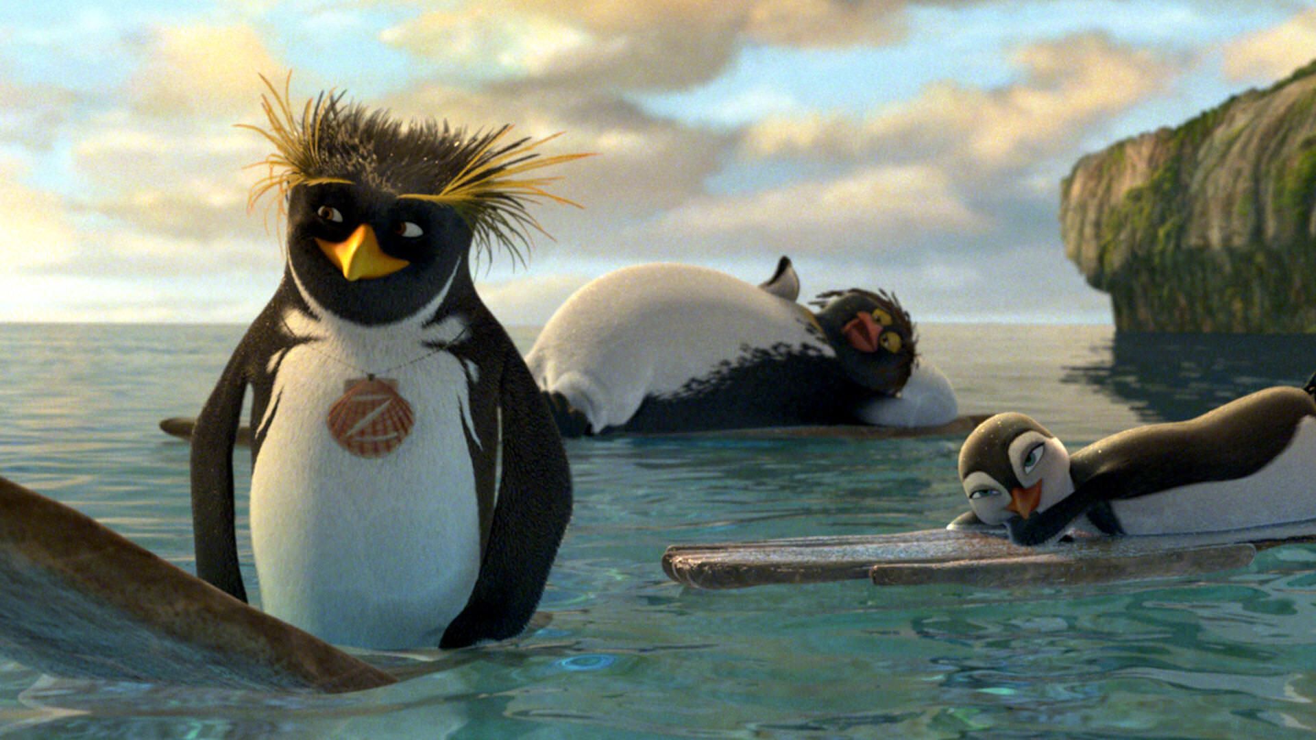 صحنه استراحت انیمیشن Surf’s Up 