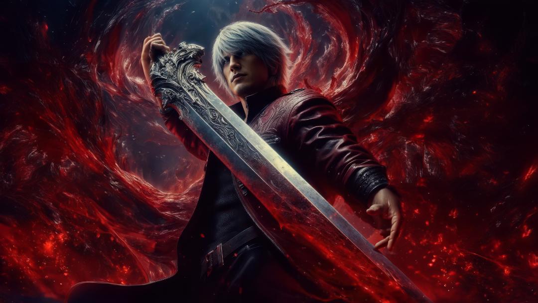 شمشیر دانته (Dante) در بازی Devil May Cry 5