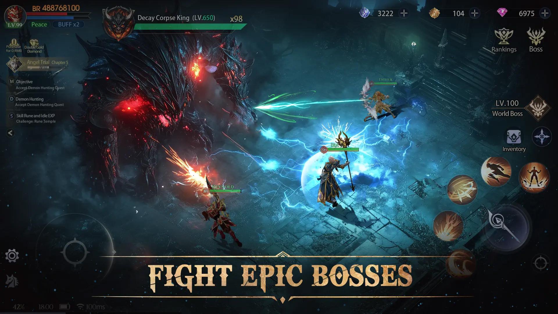 بازی موبایل Sword of Fire and Ice