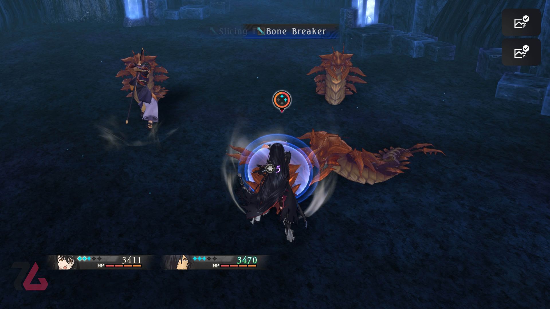 نبرد در طول شبانه روز در بازی TALES OF BERSERIA REMASTER