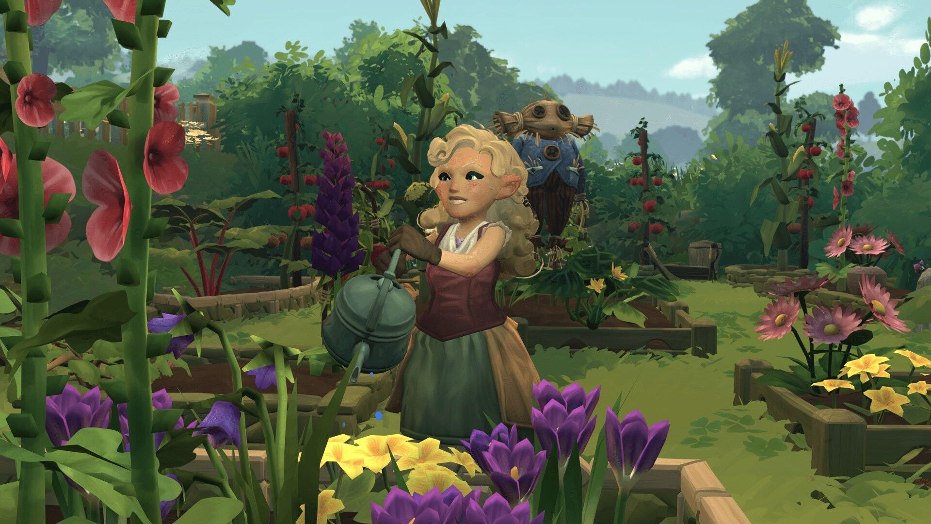 پرورش گل و گیاه در بازی Tales of the Shire: A The Lord of the Rings Game