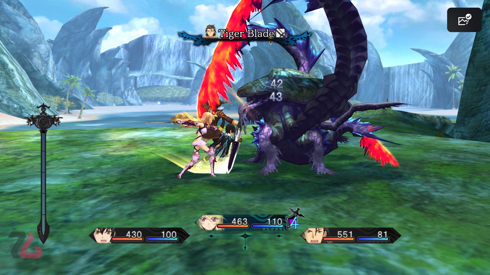 باس فایت در  tales of xillia
