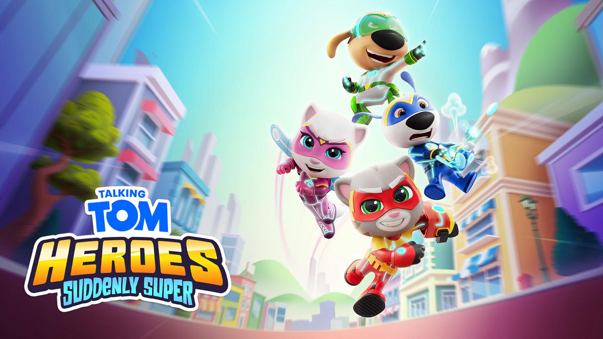 سریال Talking Tom Heroes: Suddenly Super