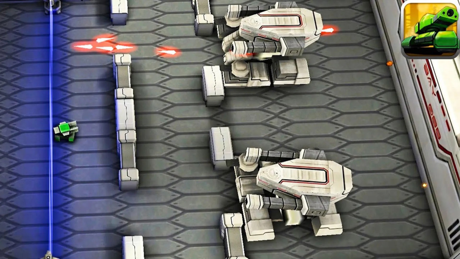 بازی Tank Hero: Laser Wars