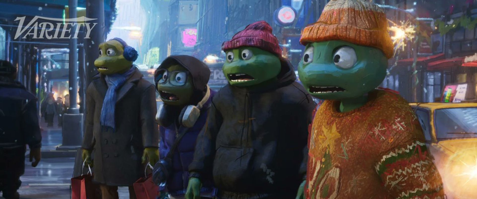 اولین نگاه به انیمیشن Teenage Mutant Ninja Turtles: Chrome Alone 2 — Lost in New Jersey