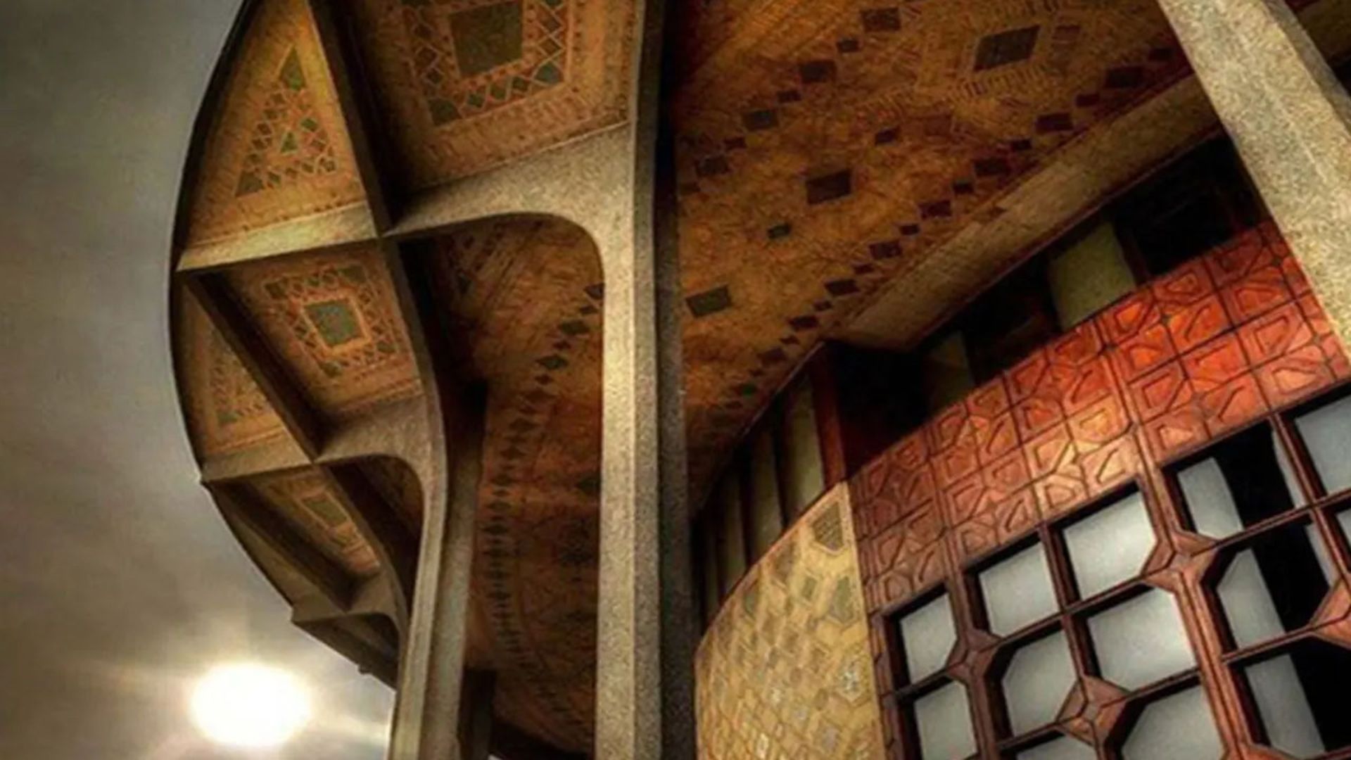 نمای جلوی مجموعه تئاتر شهر