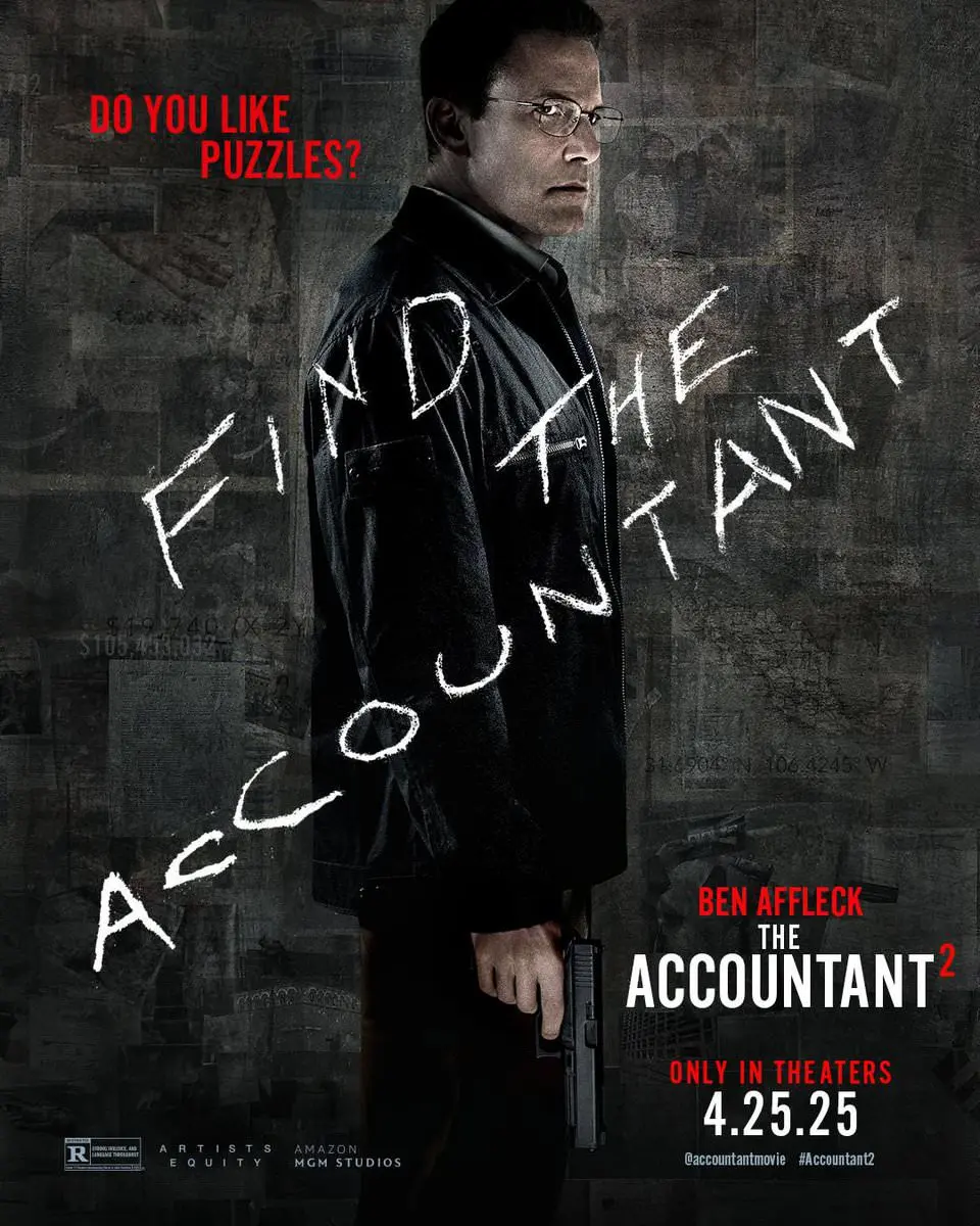 اولین پوستر فیلم The Accountant