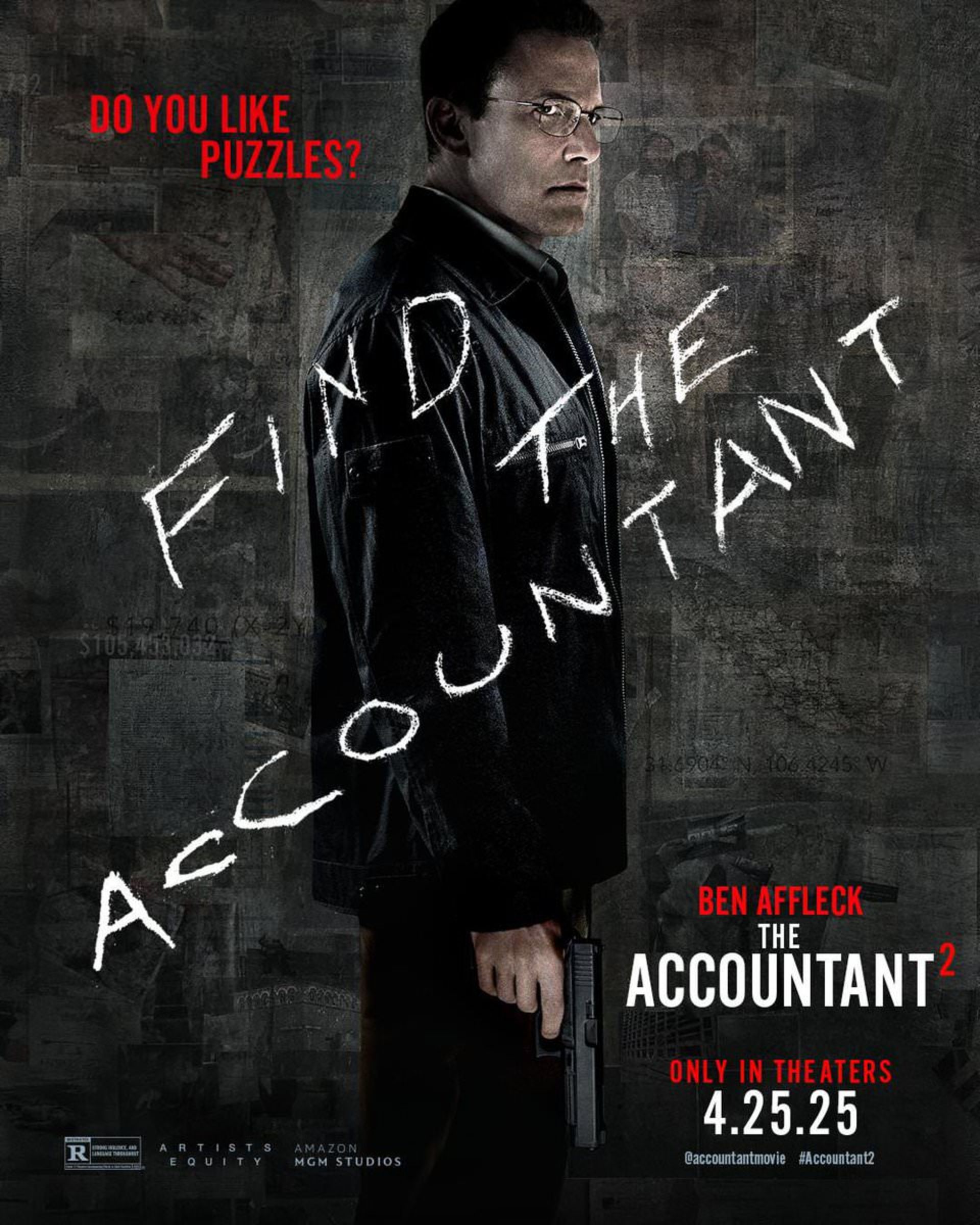 اولین پوستر فیلم The Accountant