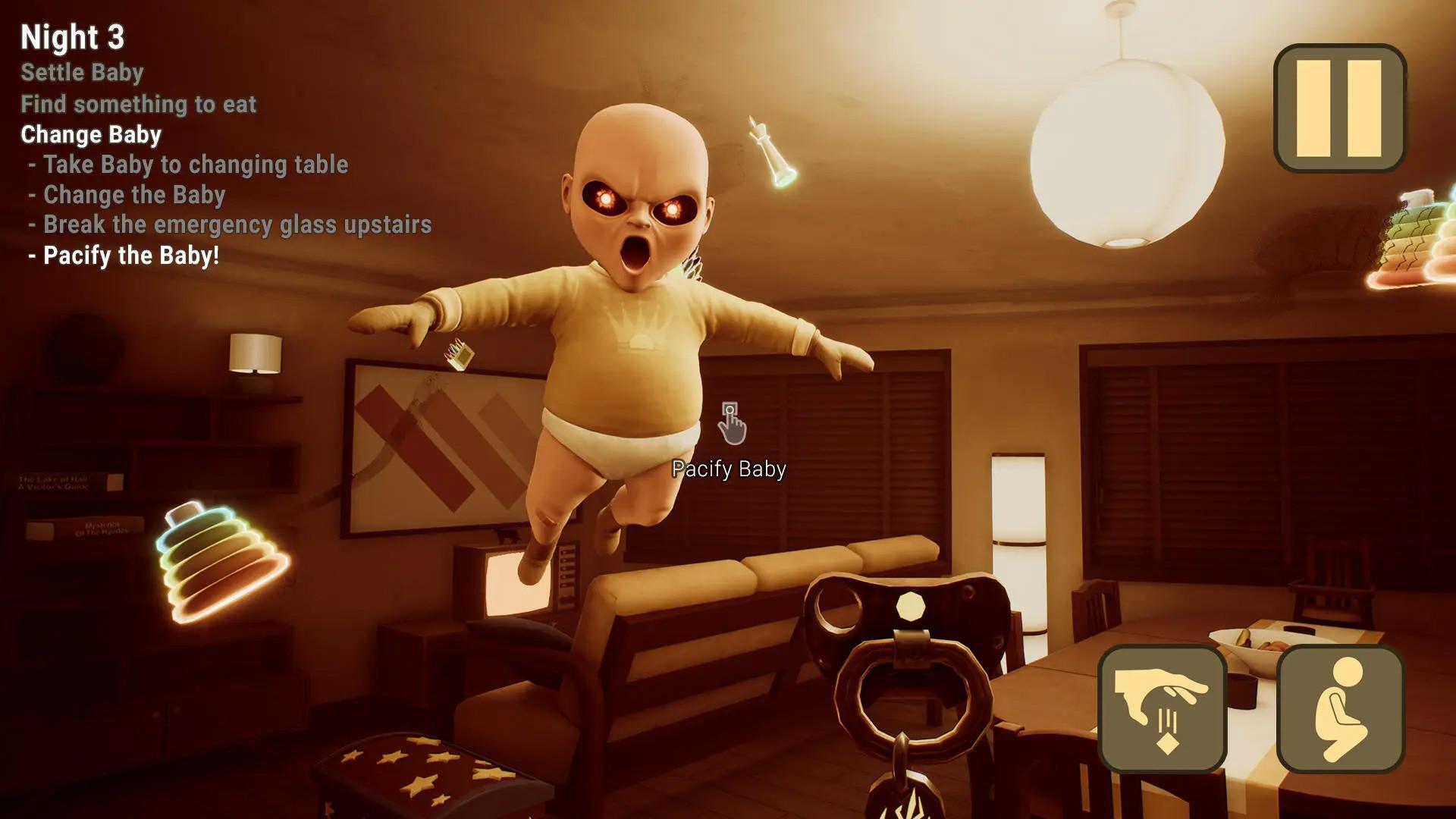 بازی موبایل The Baby In Yellow