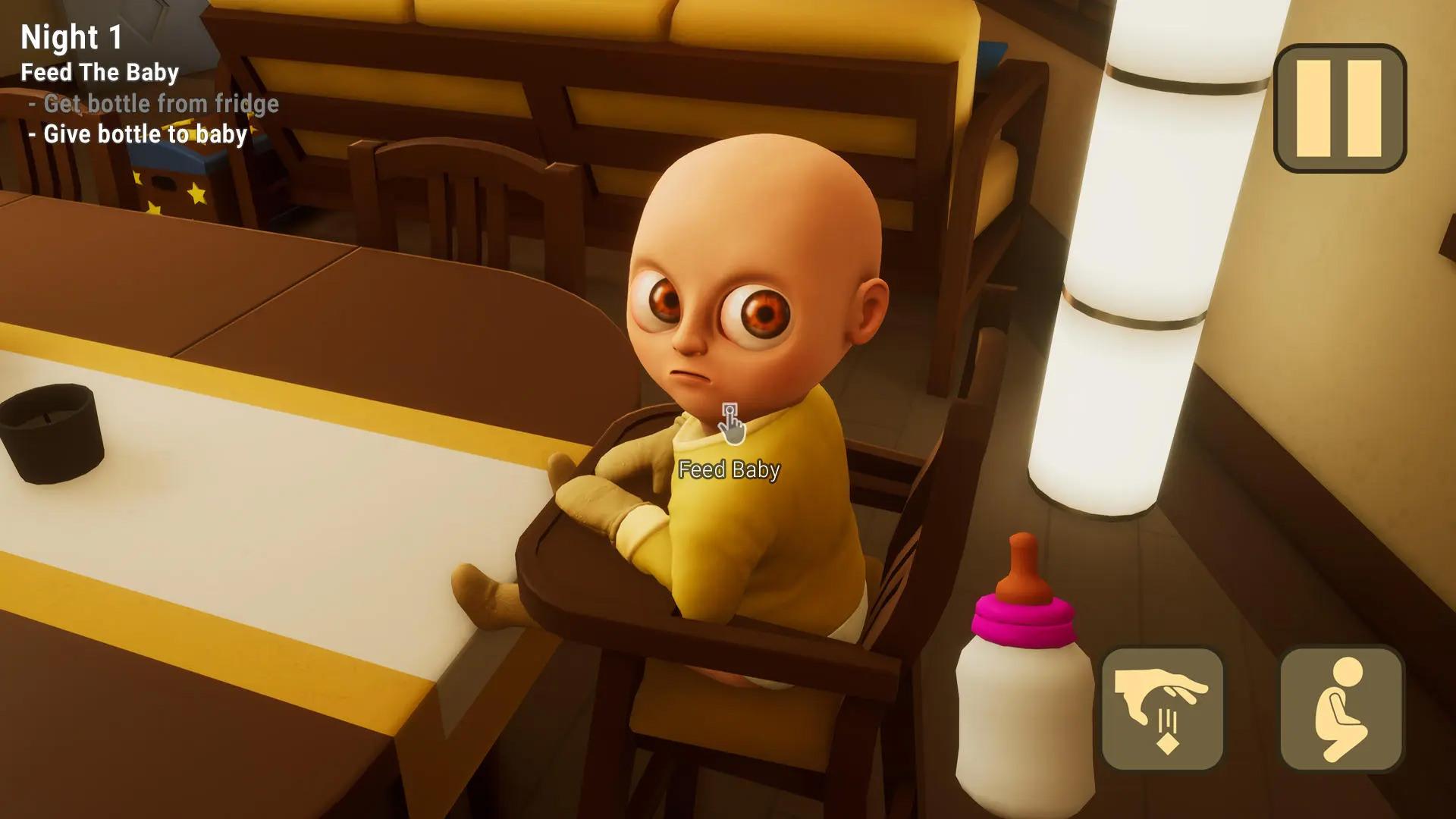 بازی موبایل The Baby In Yellow