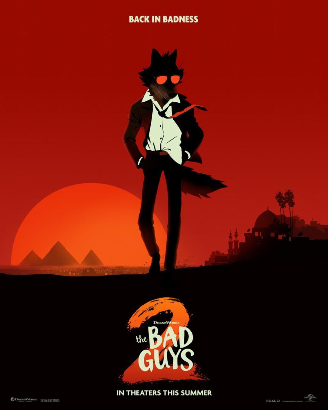 اولین پوستر انیمیشن The Bad Guys 2