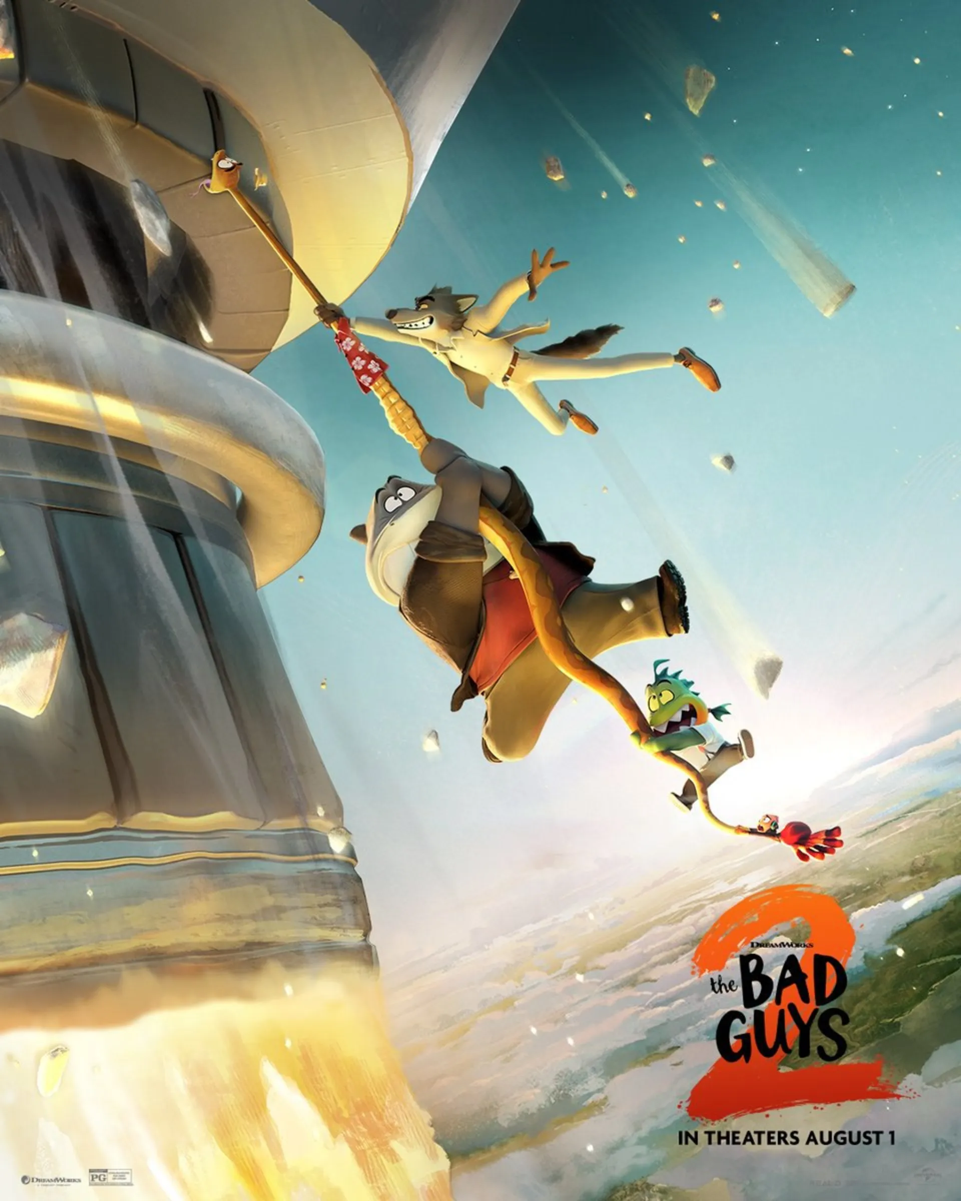 پوستر جدید انیمیشن The Bad Guys 2