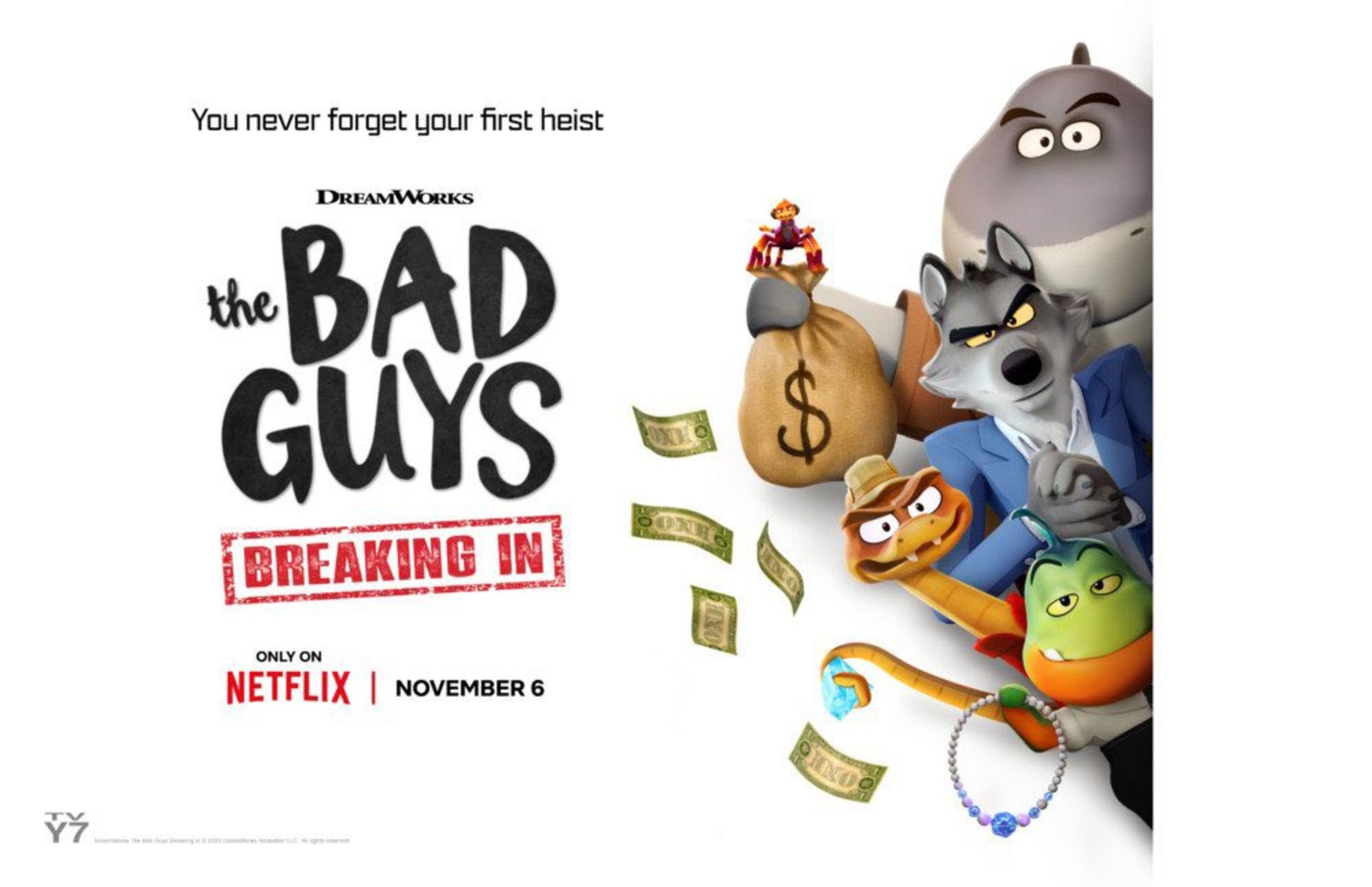پوستر انیمیشن The Bad Guys: Breaking In 