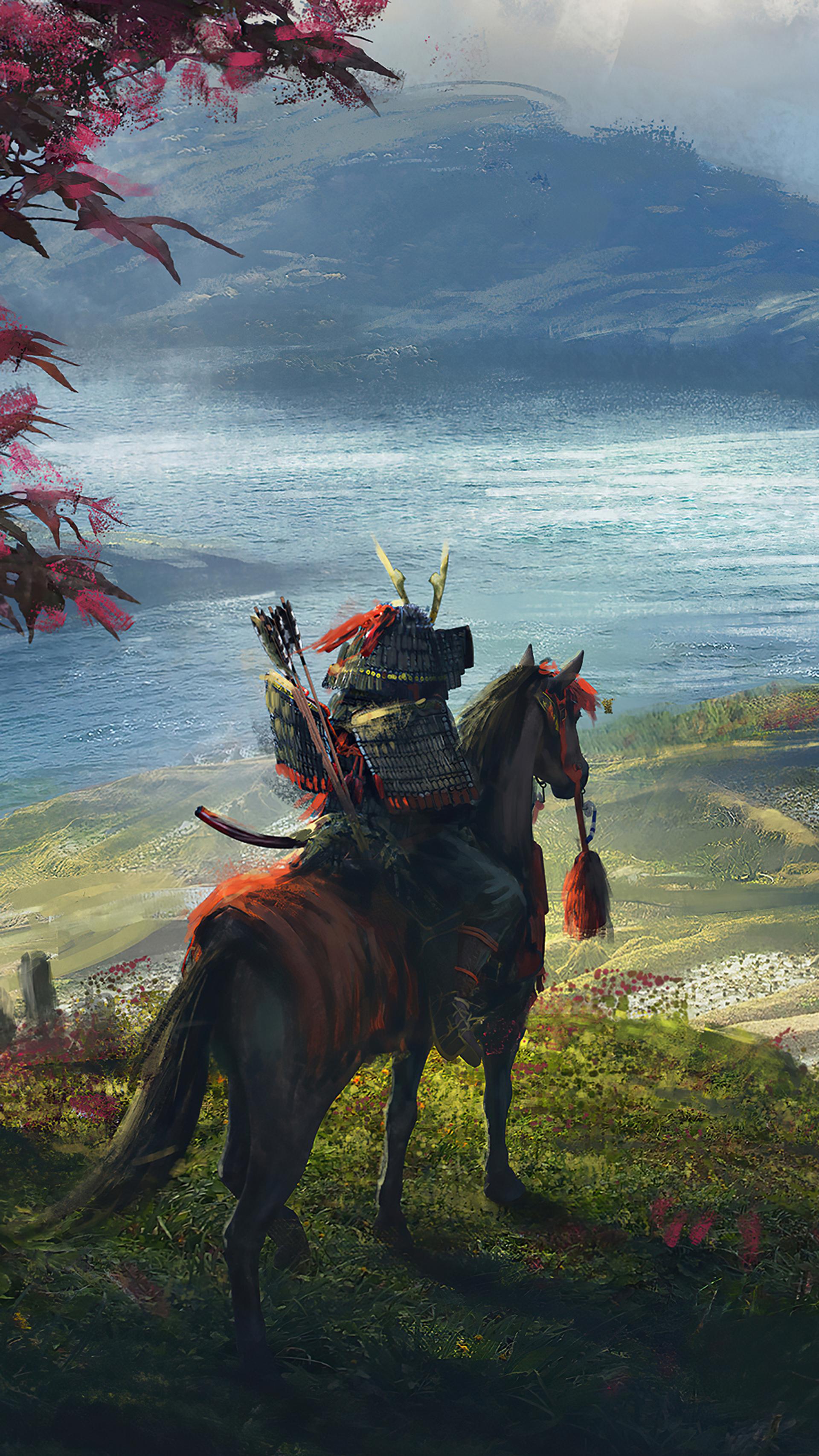 جهان وسیع، سرسبز و زیبای بازی Ghost of Tsushima