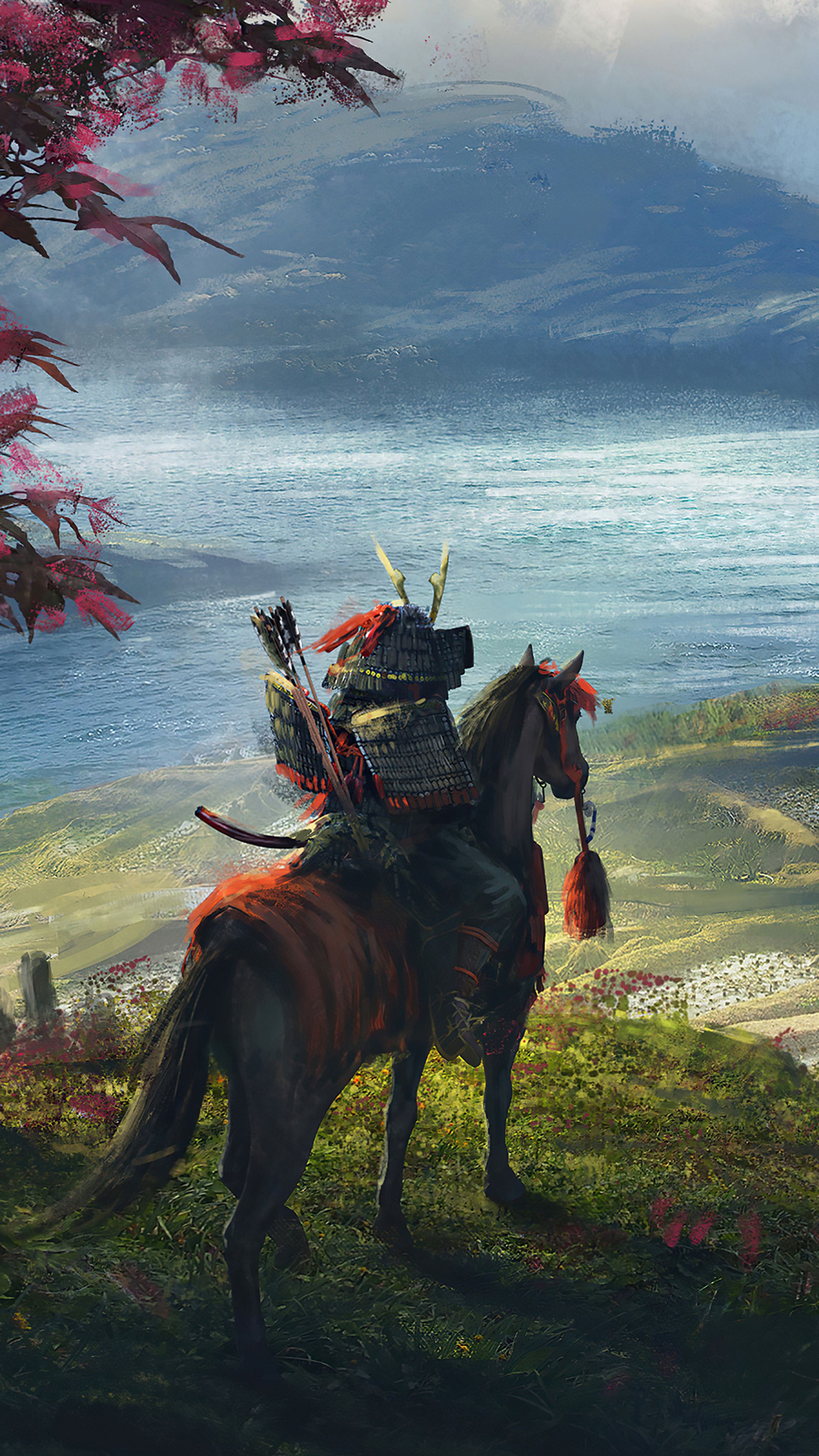 جهان وسیع، سرسبز و زیبای بازی Ghost of Tsushima