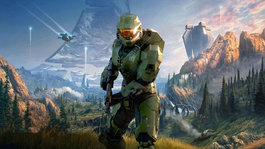مسترچیف (Master Chief) آماده نبرد در بازی Halo Infinite