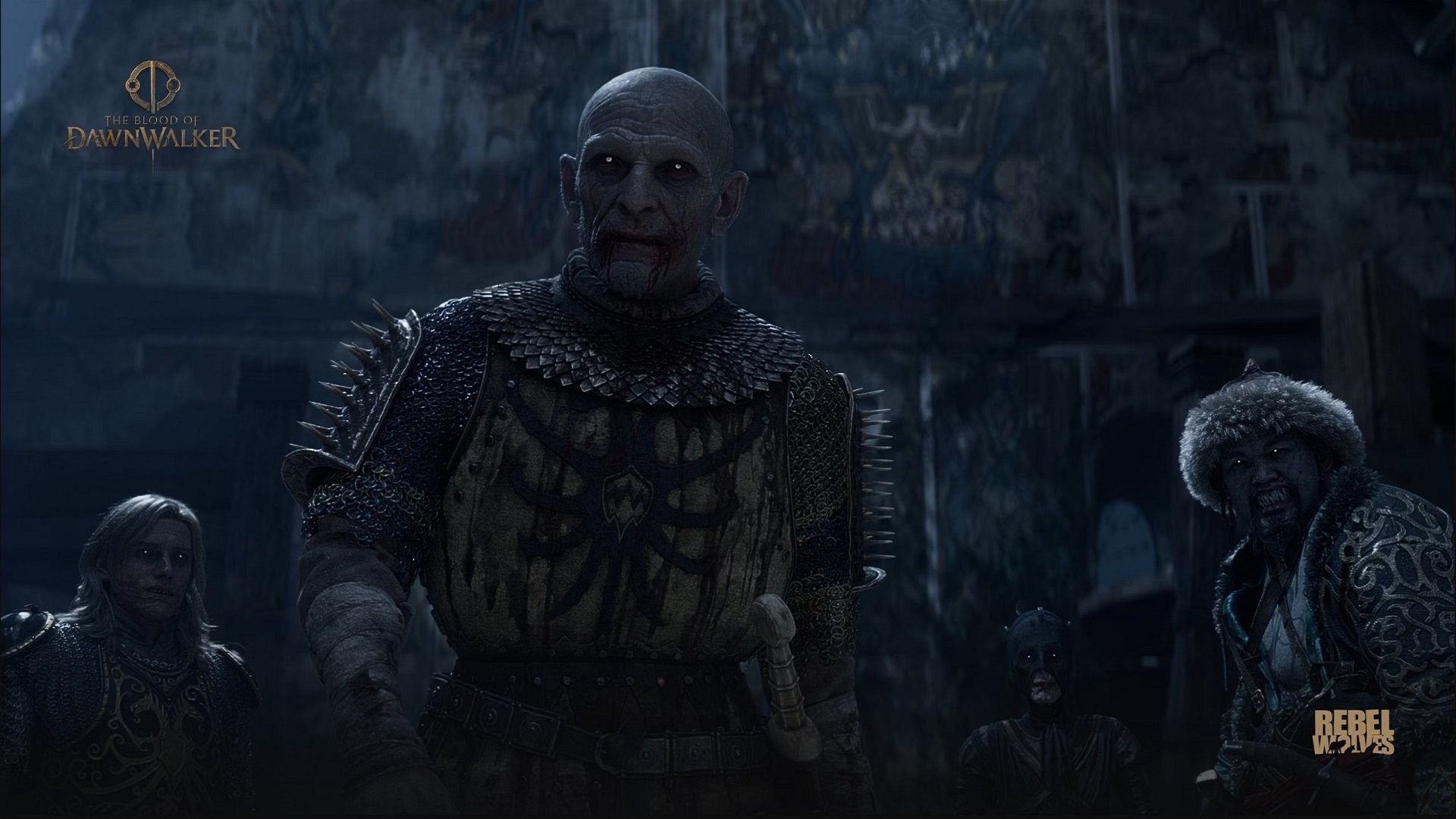 خون‌آشام آلفا و همراهانش در بازی The Blood of Dawnwalker