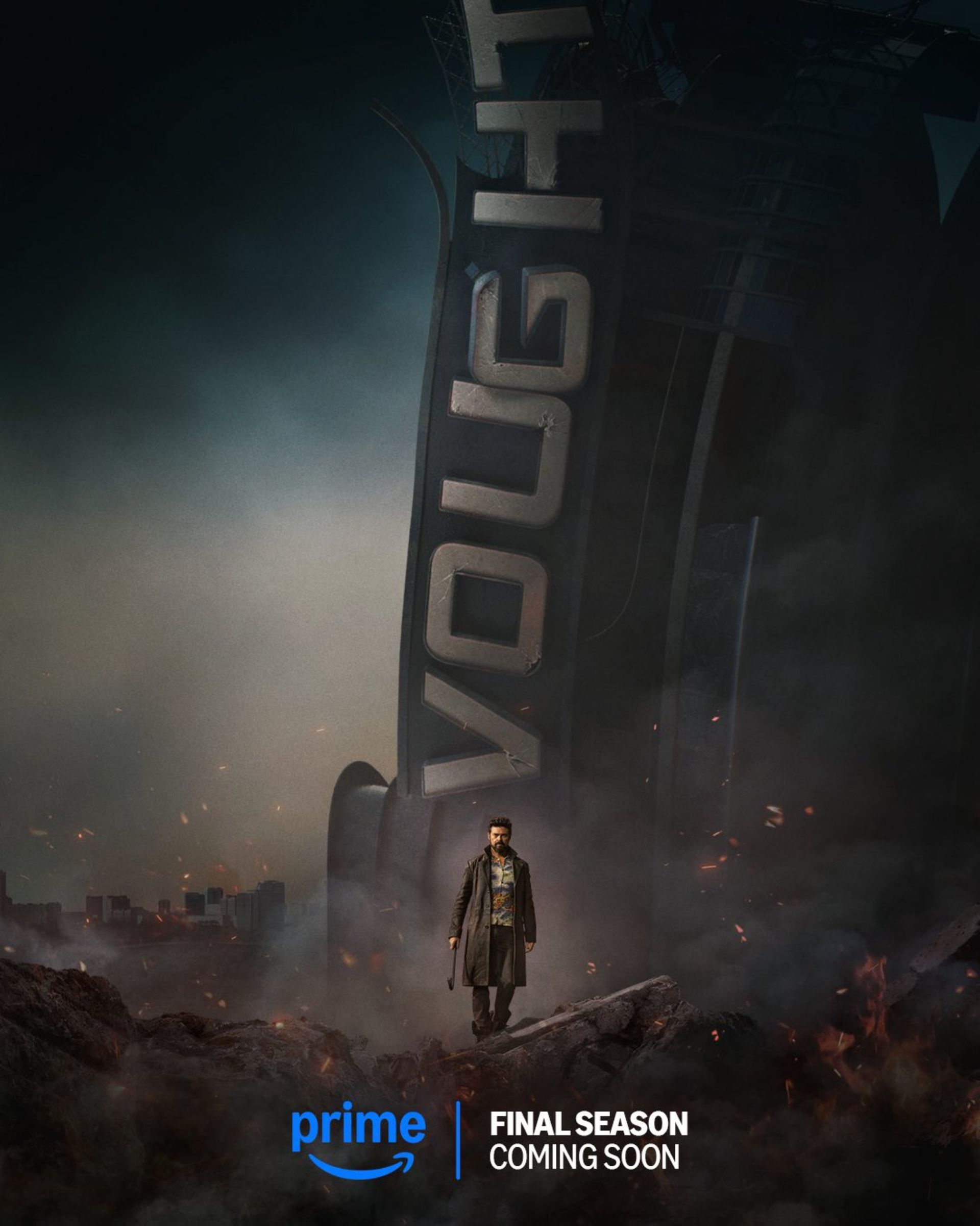 پوستر بوچر در فصل پنجم و پایانی سریال The Boys