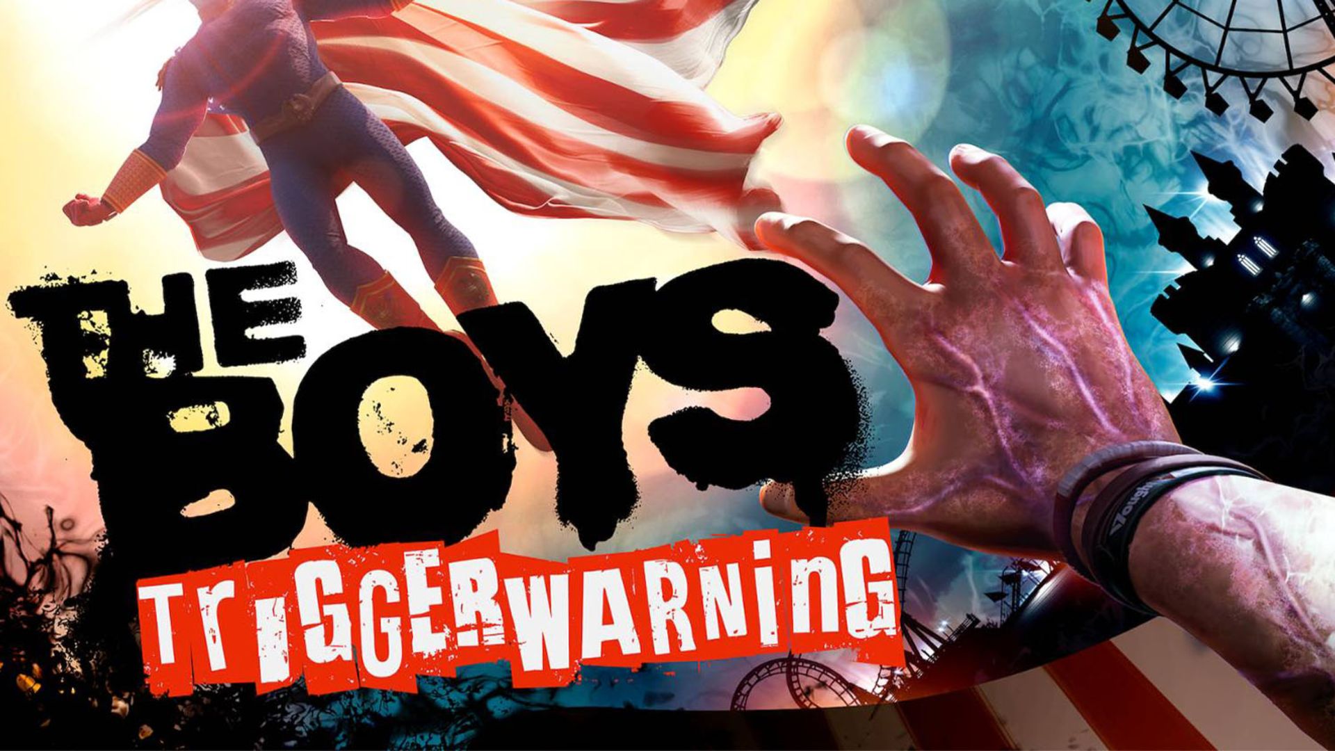 کاور رسمی بازی The Boys: Trigger Warning