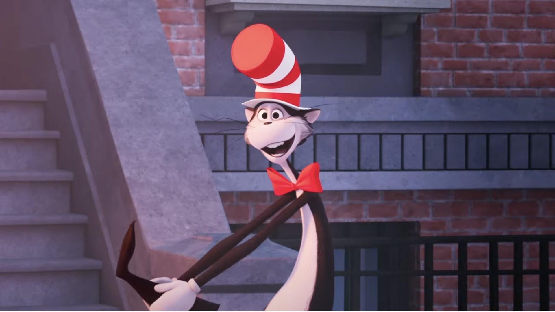 گربه کلاه به سر در انیمیشن The Cat in the Hat 