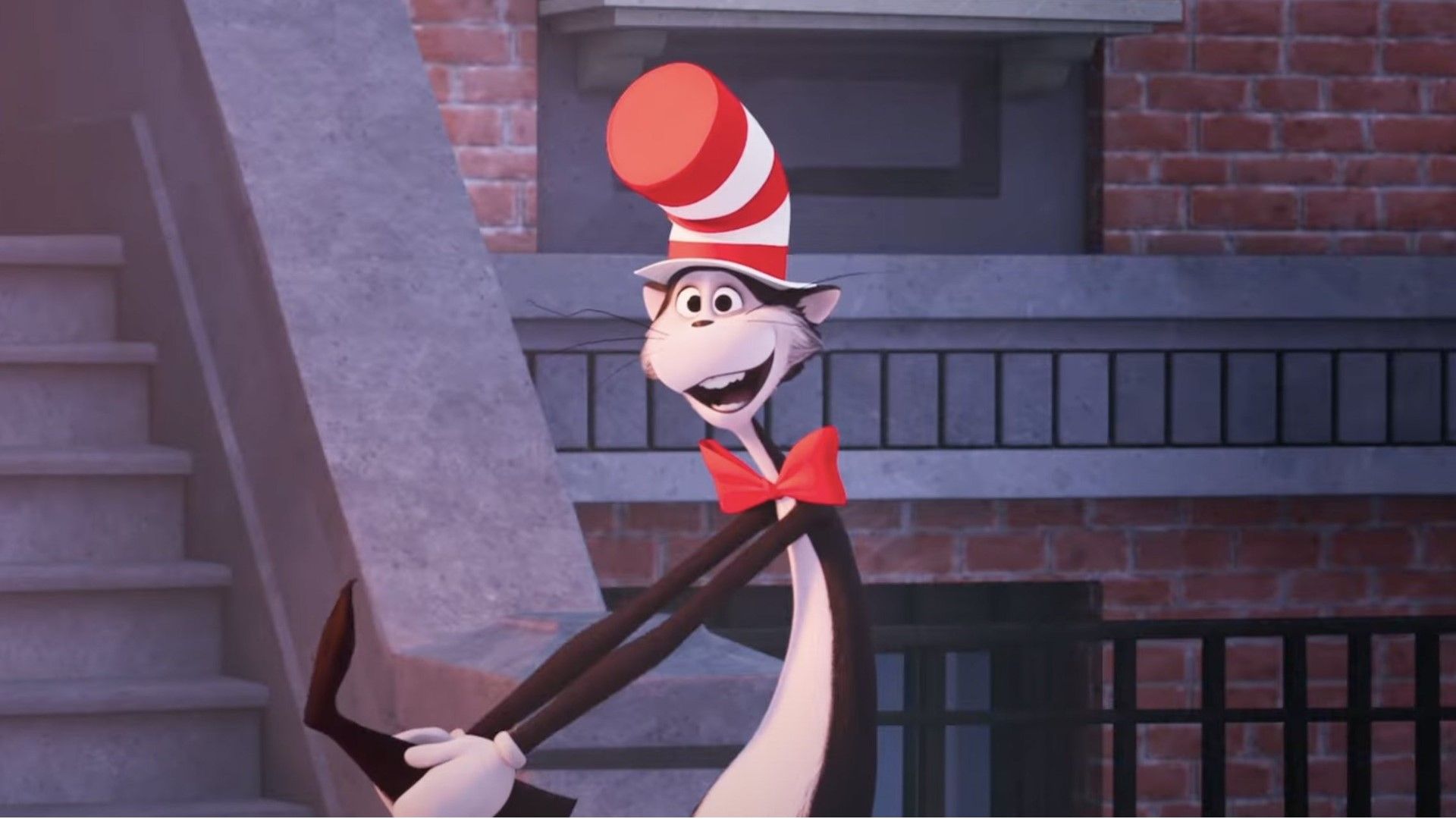 گربه کلاه به سر در انیمیشن The Cat in the Hat 