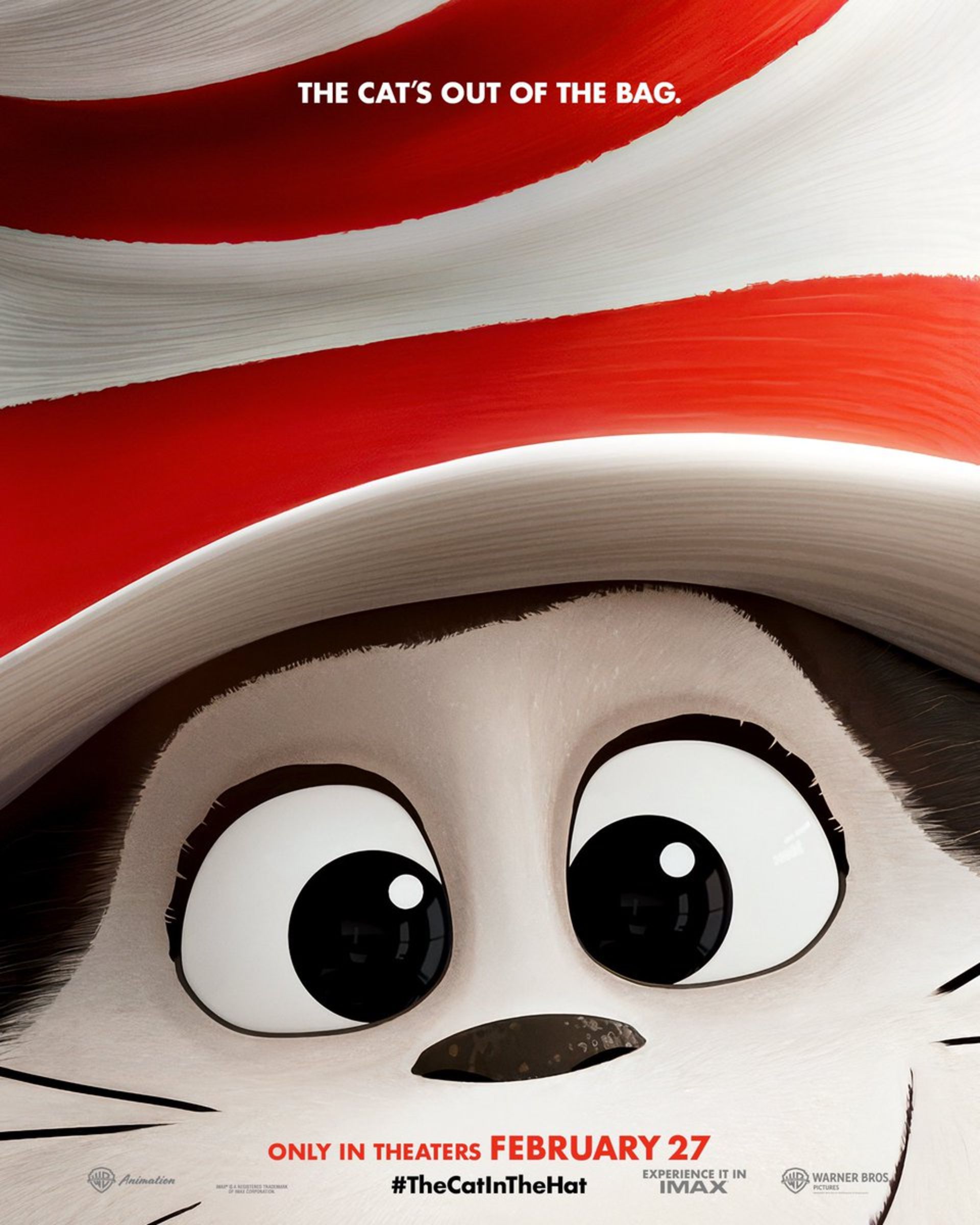 اولین پوستر انیمیشن The Cat in the Hat