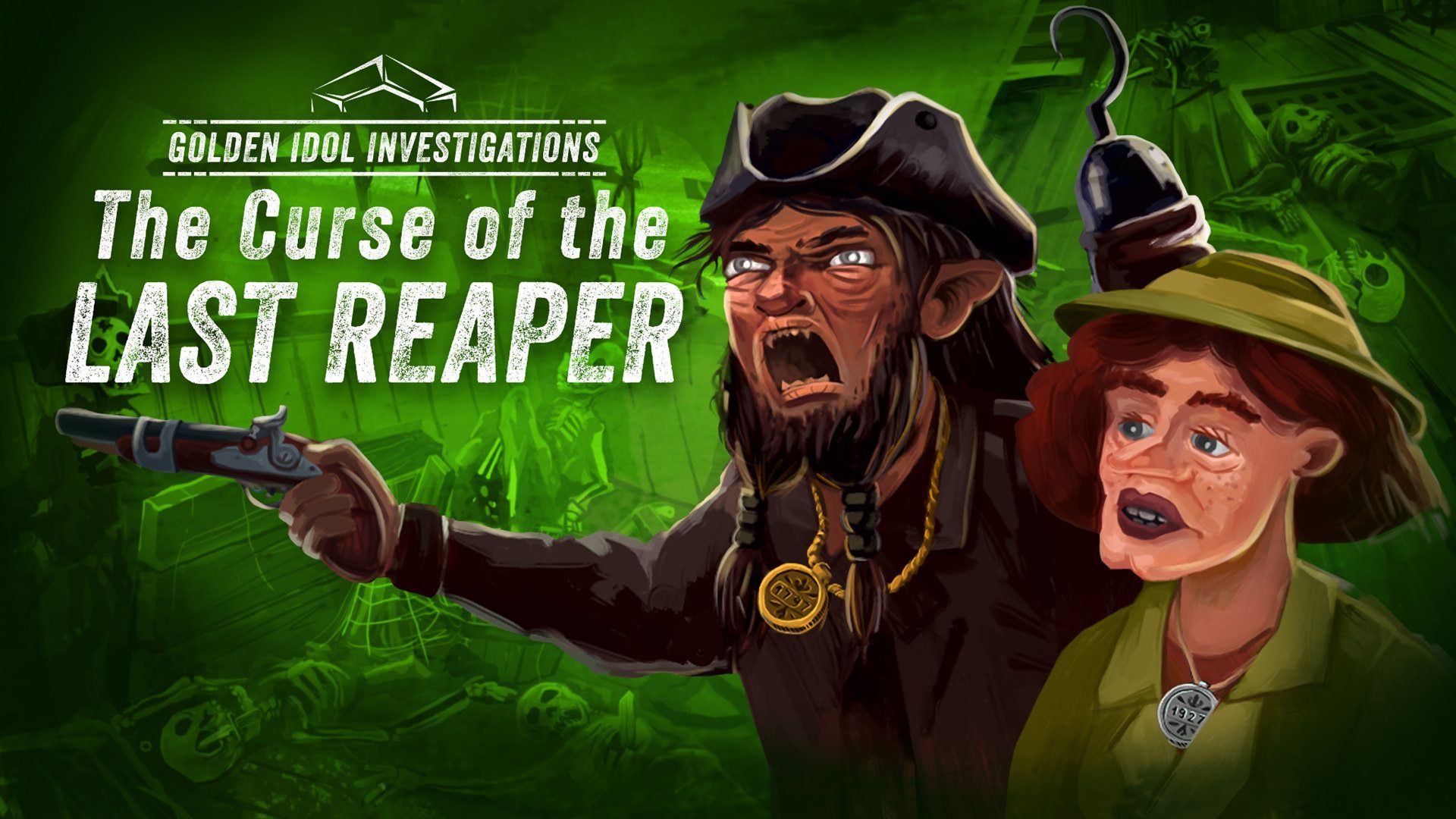 کاور بسته الحاقی The Curse of the Last Reaper بازی Golden Idol